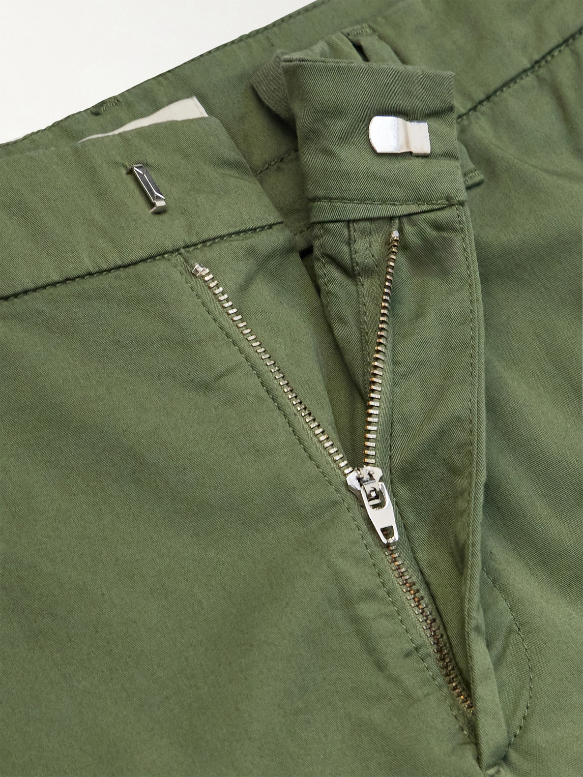 Dumbo Tapered Cotton-Blend Gabardine Trousers