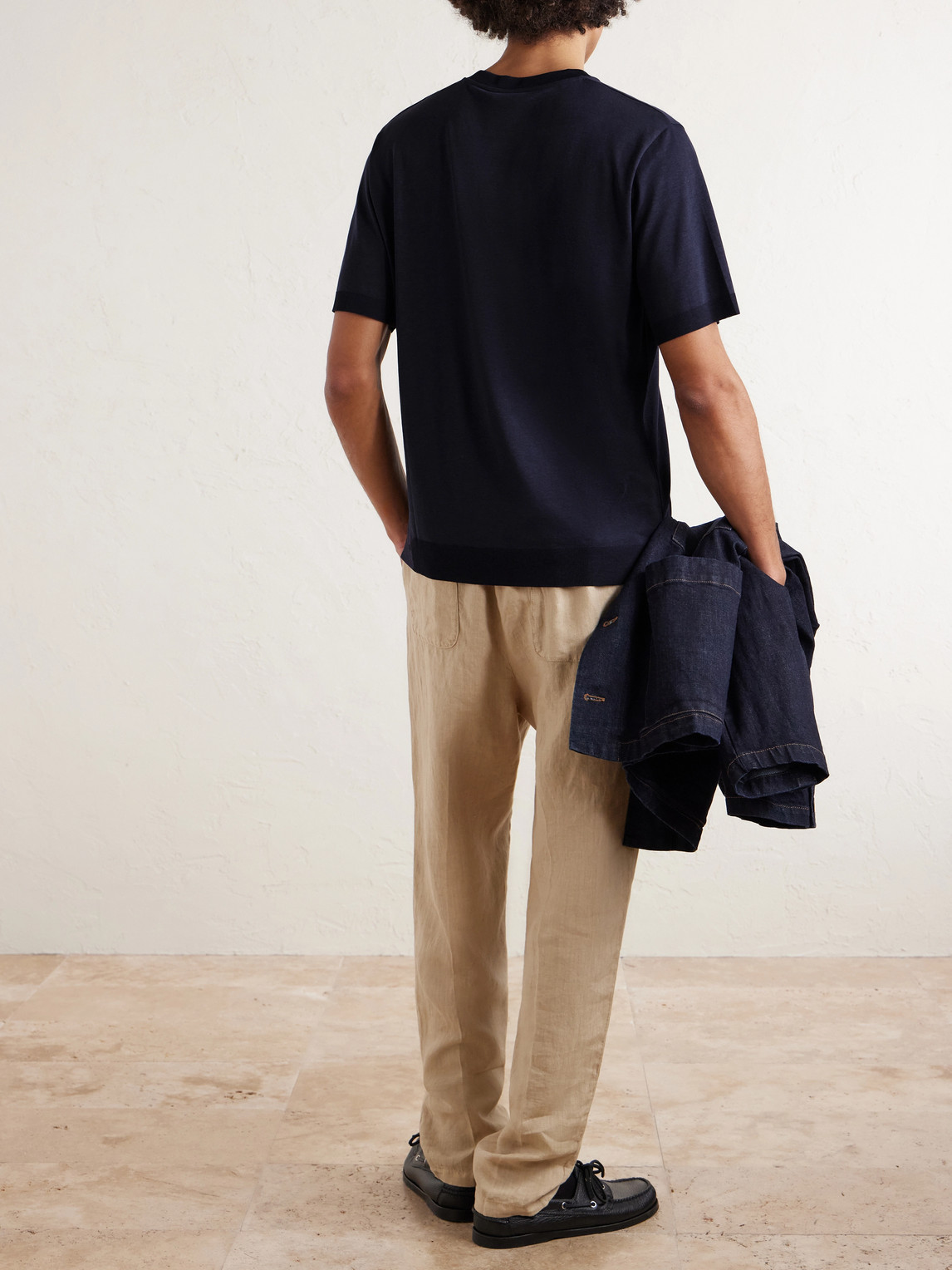 Cecil Lyocell And Cotton-Blend Jersey T-Shirt