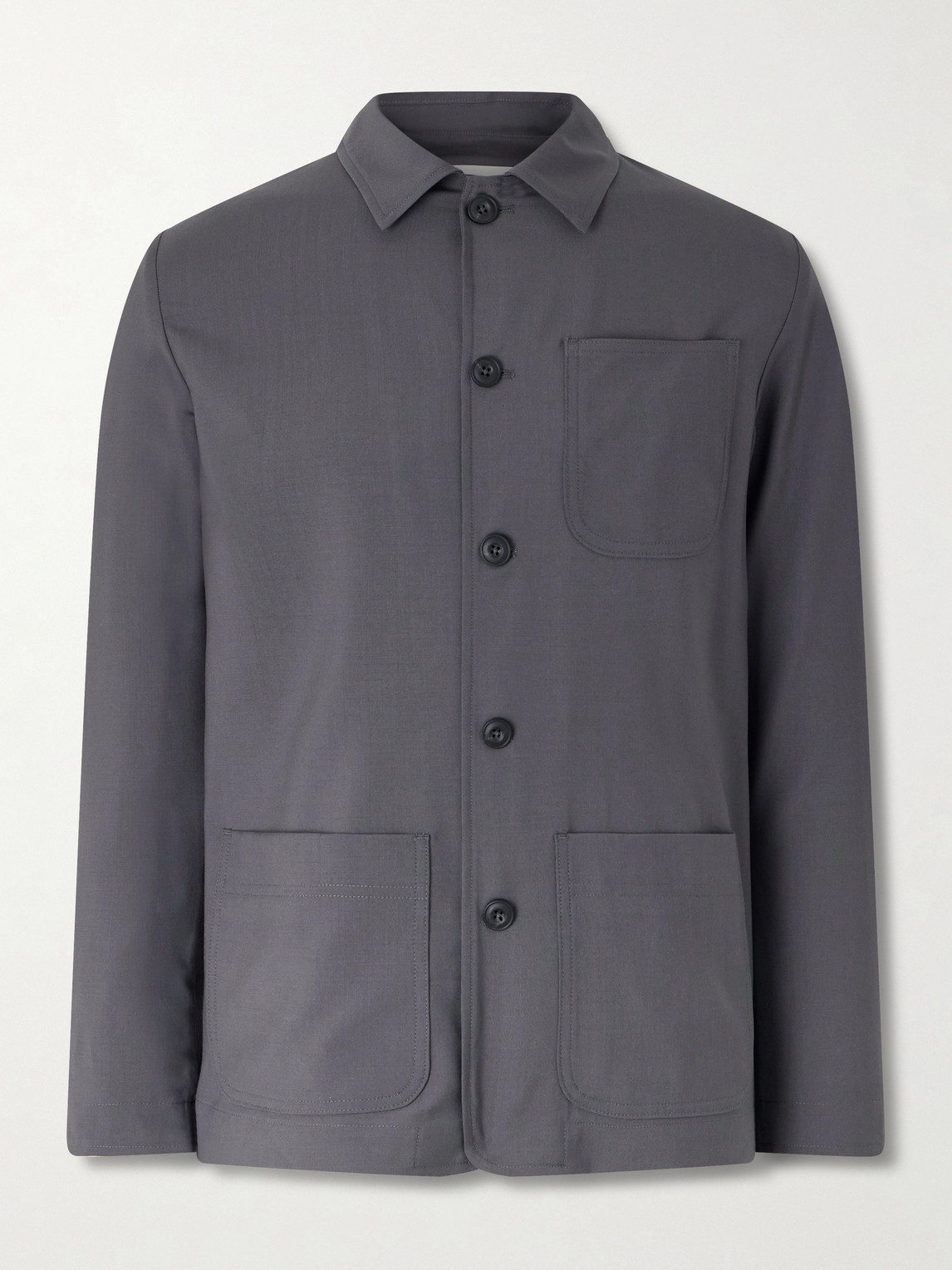 Altea – Constantin Virgin Wool Overshirt