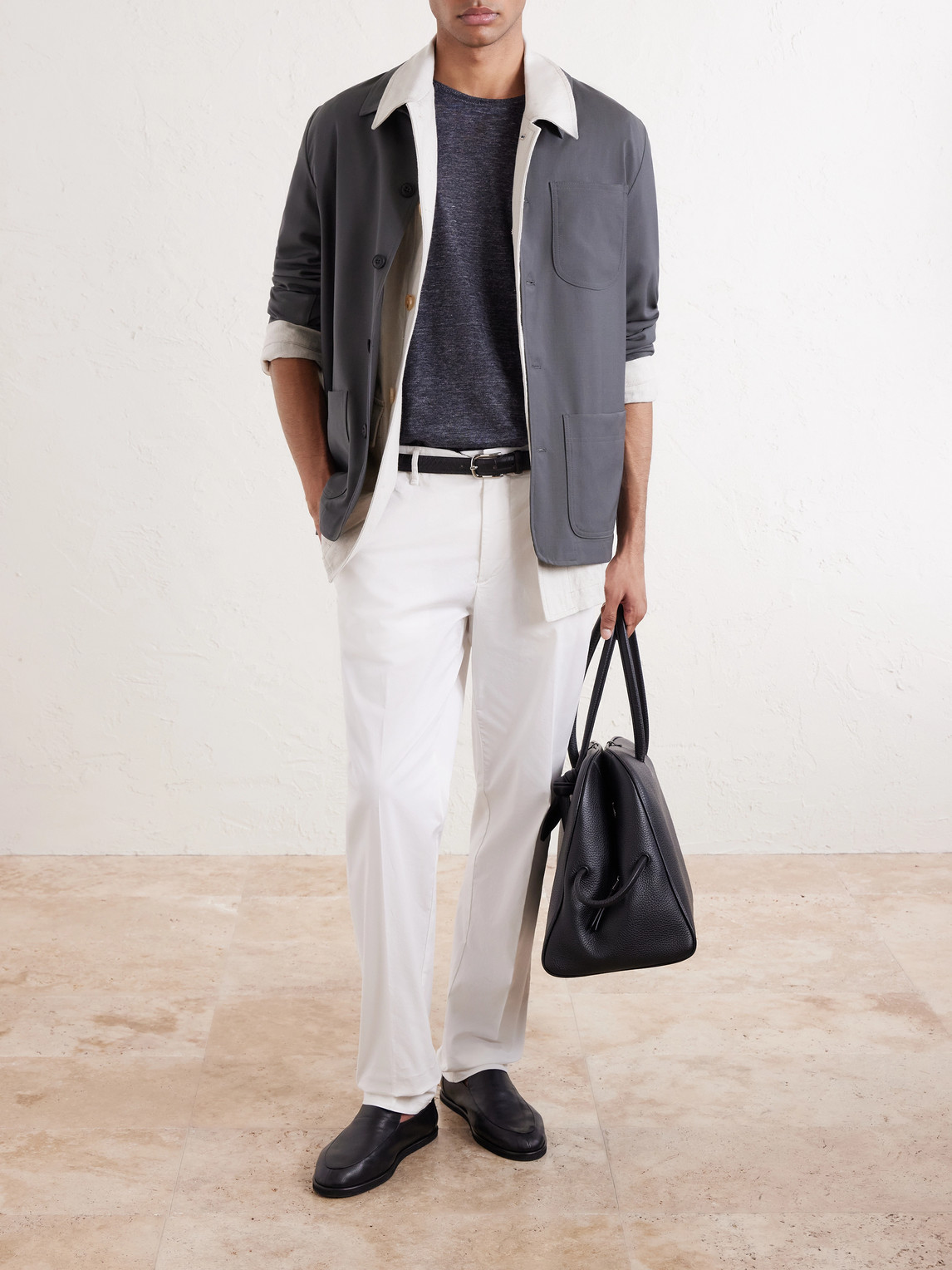 Constantin Virgin Wool Overshirt
