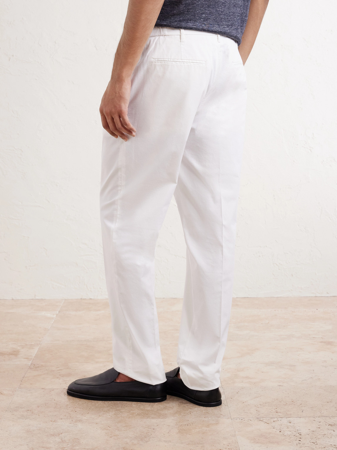 Dumbo Tapered Cotton-Blend Gabardine Trousers