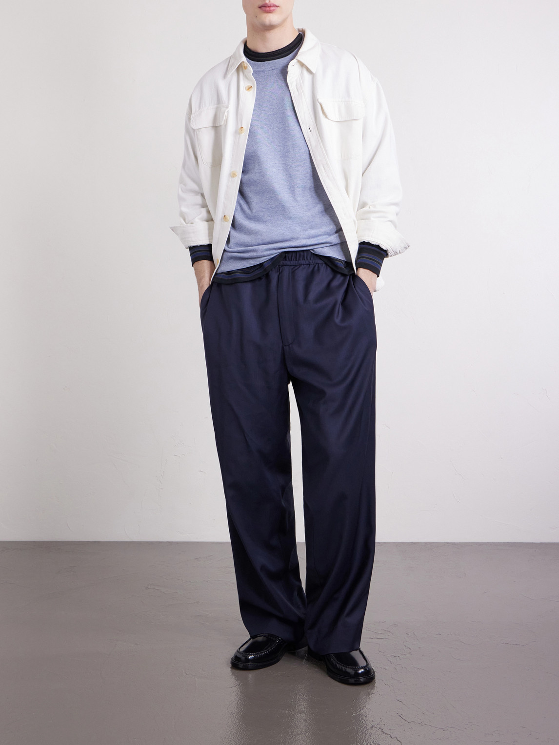 Maglia Cotton And Cashmere-Blend T-Shirt