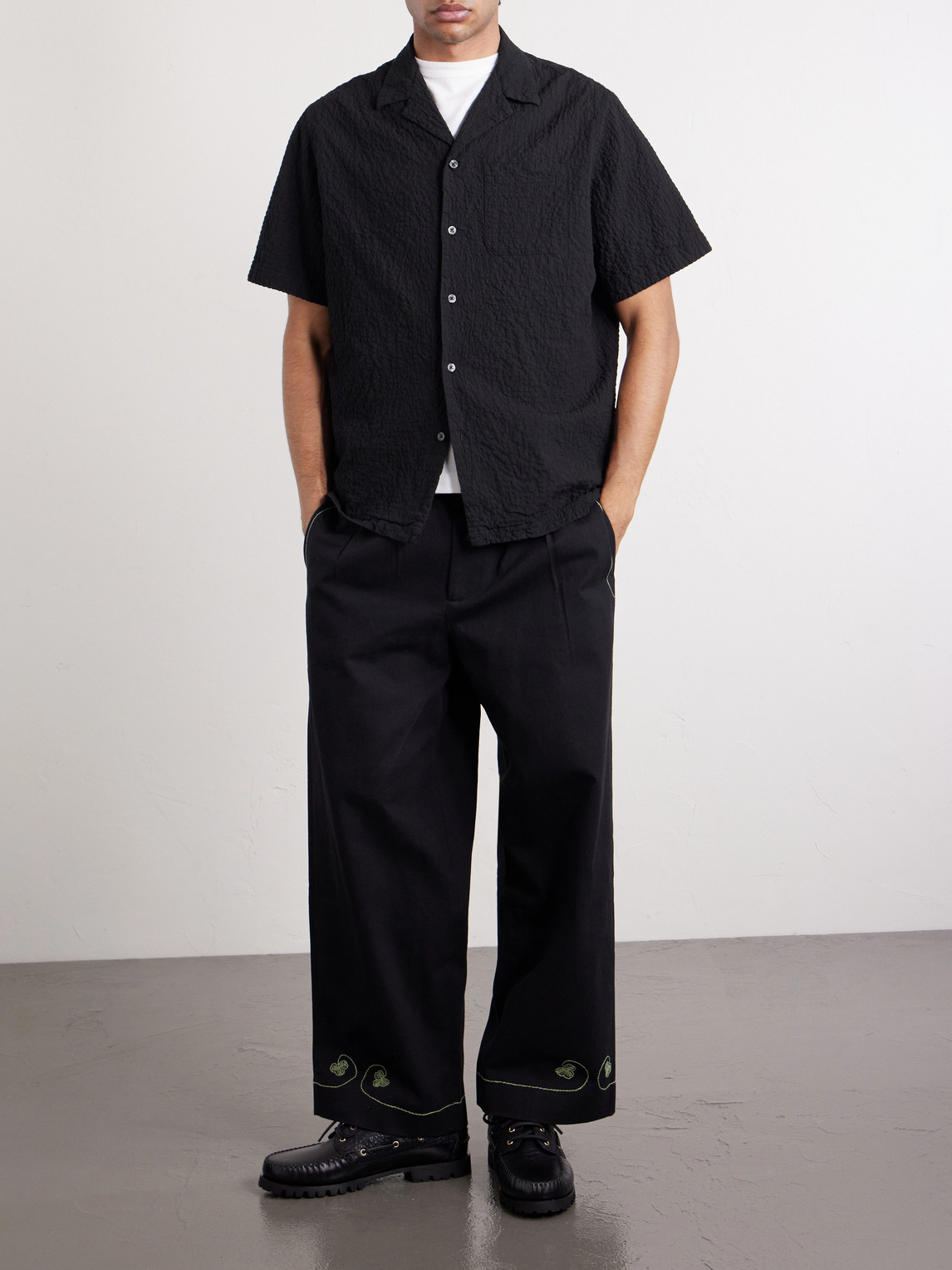 Hadley Seersucker Cotton Shirt