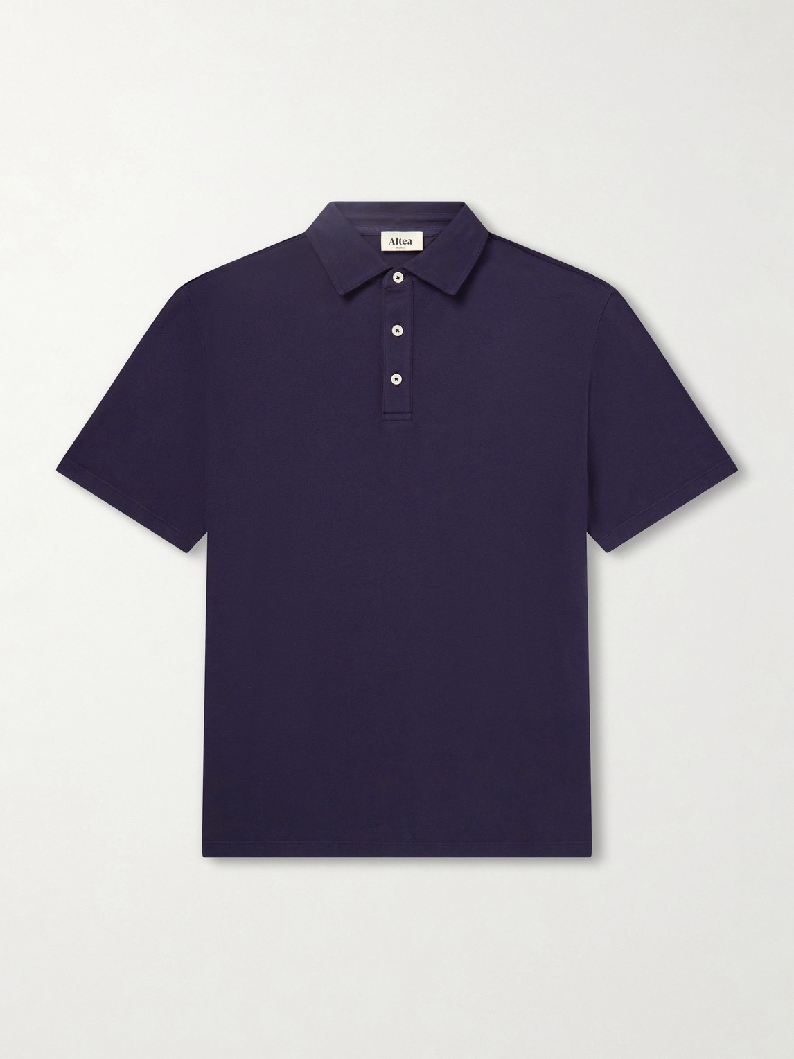 Altea Greg Cotton-Blend Piqué Polo hirt - Men