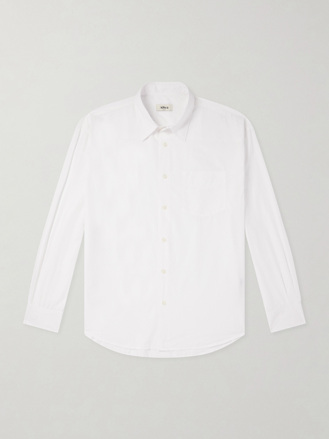 Altea – Cotton-Poplin Shirt