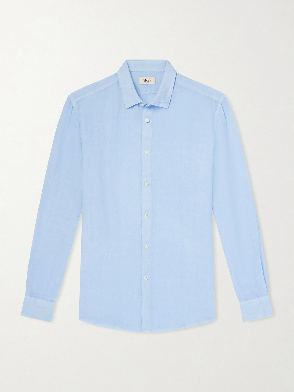 Altea Garment-Dyed Linen Shirt - Men