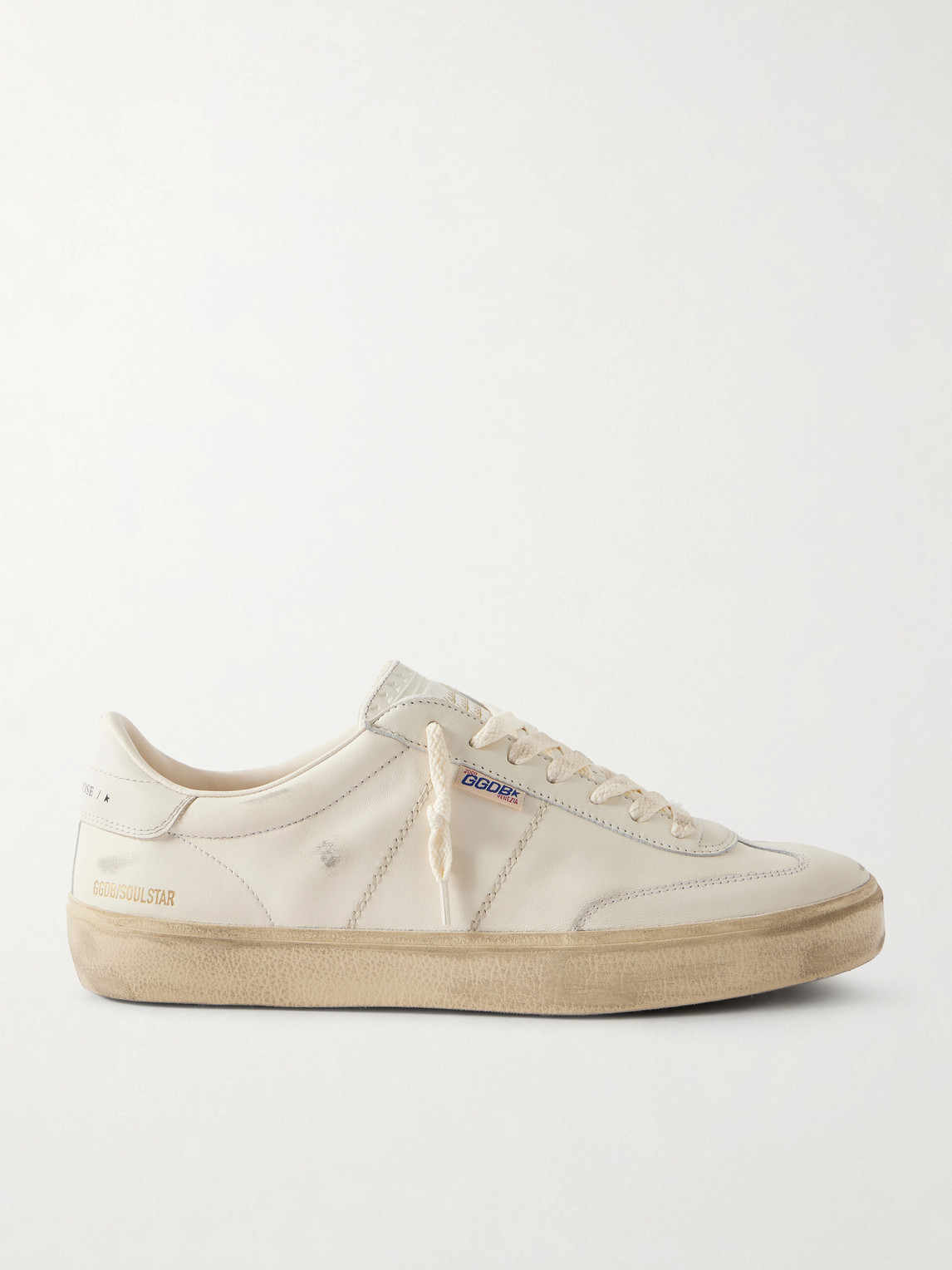 Golden Goose Soul-Star Distressed Leather Sneakers EU 40