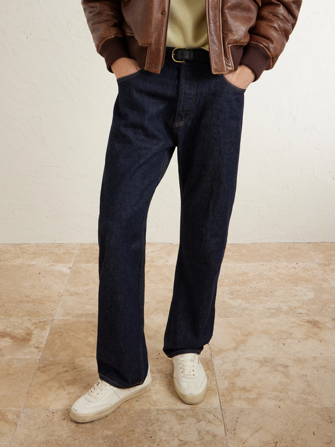 Golden Goose Soul-Star Distressed Leather Sneakers EU 41