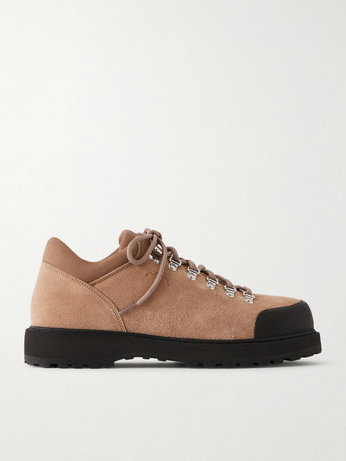 Cornaro Rubber-Trimmed Suede Sneakers