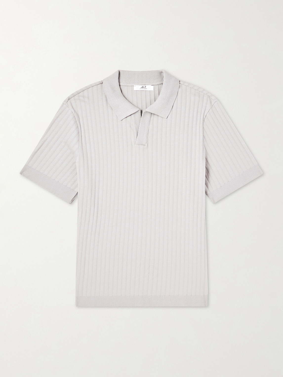 MR P. Knitted Cotton Polo hirt - Men