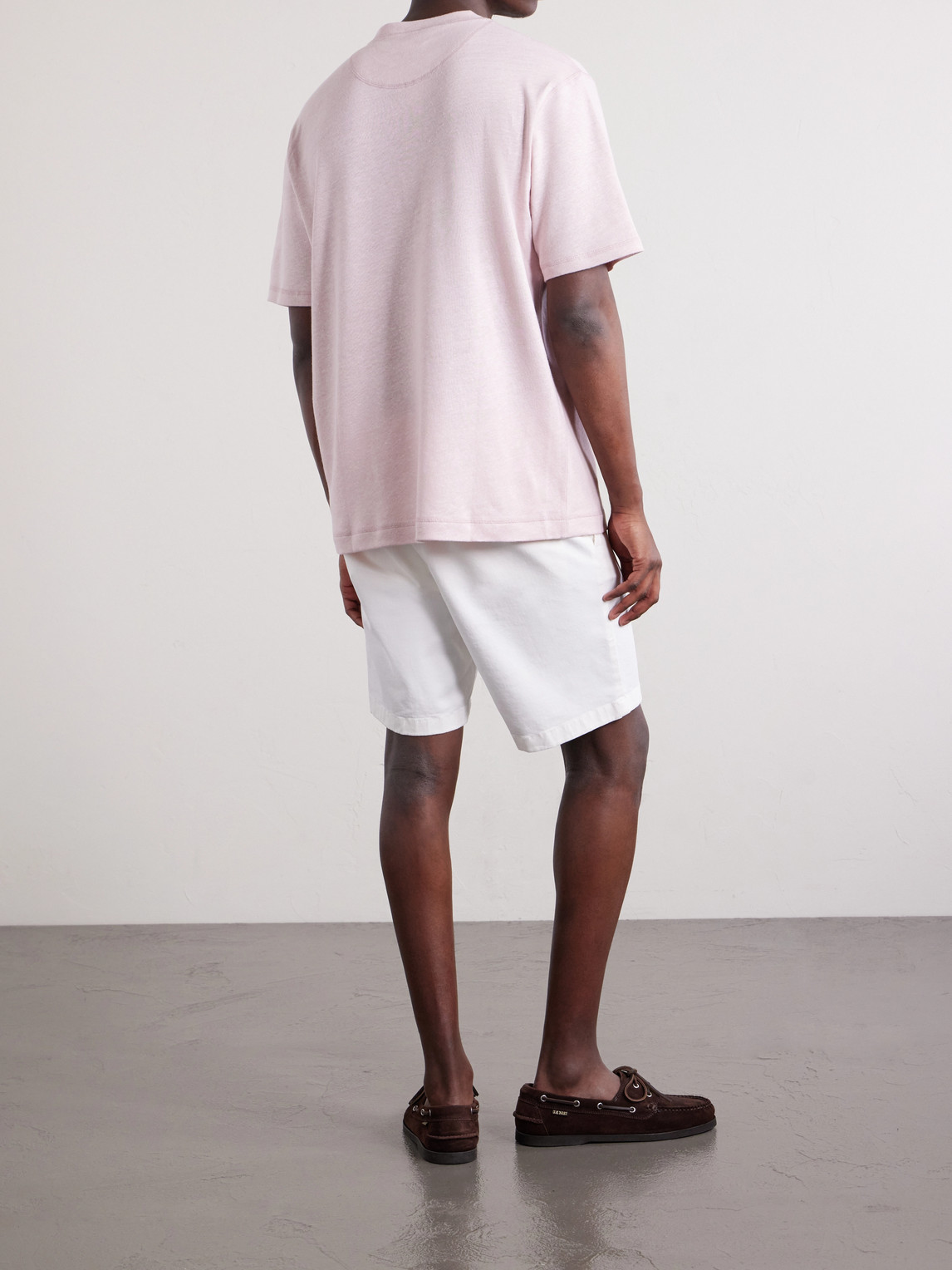 Mr P. - Linen And Organic Cotton-Blend T-Shirt