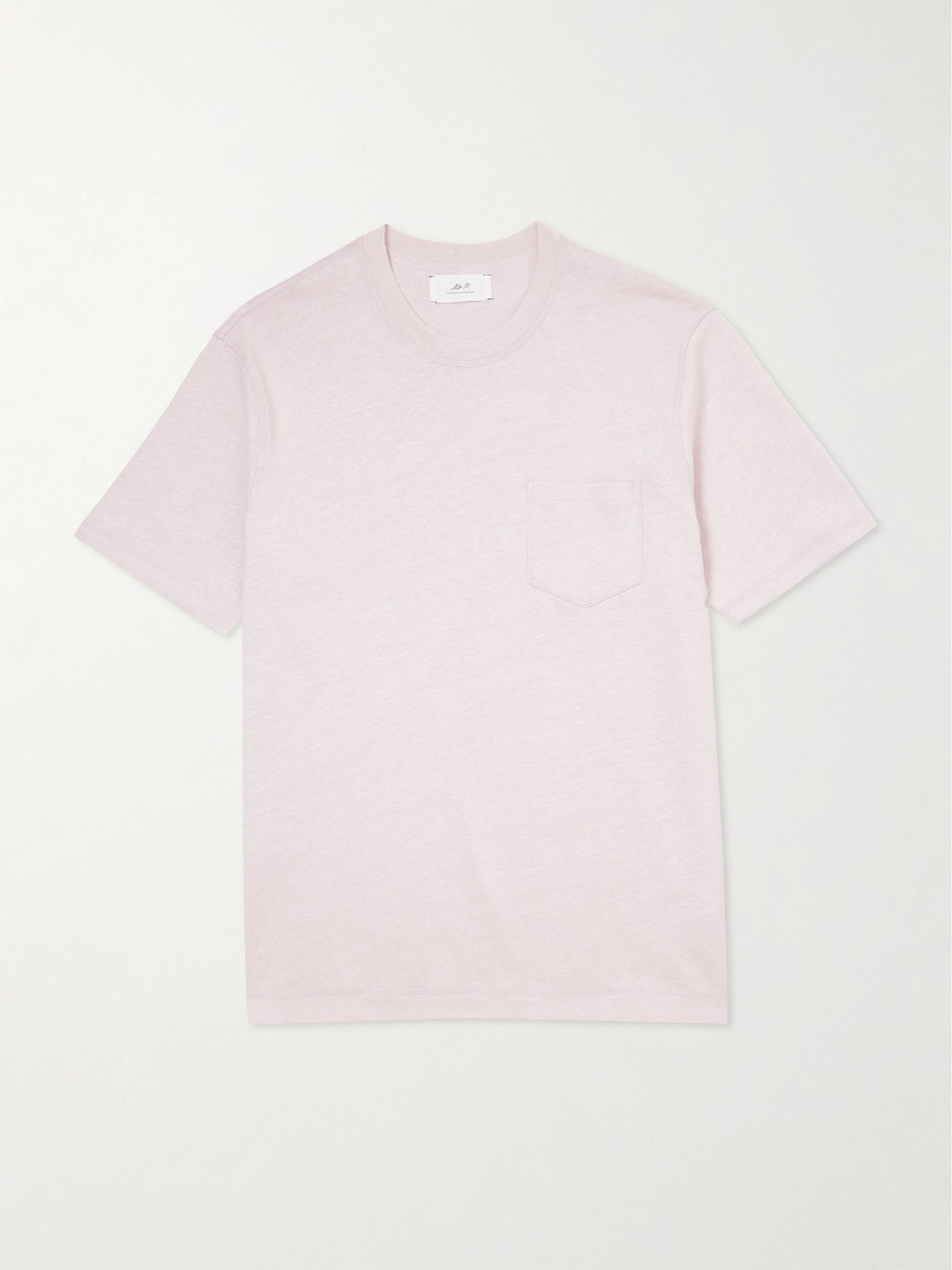 MR P. Linen and Organic Cotton-Blend T-Shirt - Men