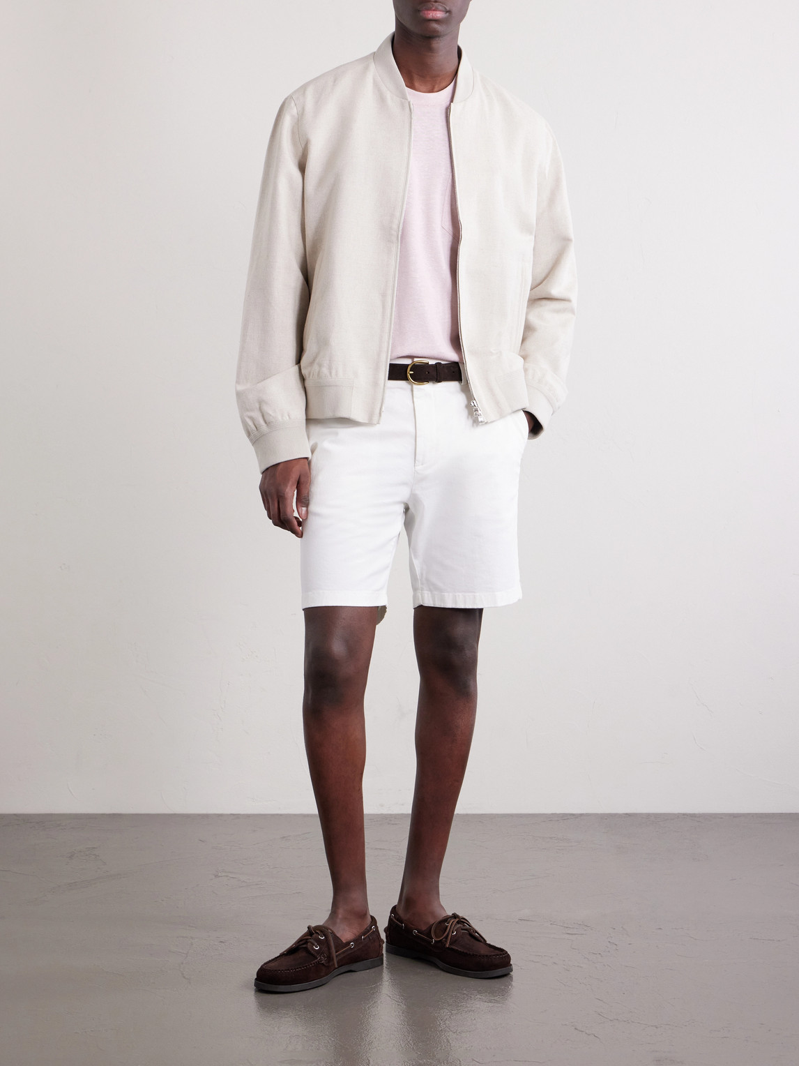 Mr P. - Linen And Organic Cotton-Blend T-Shirt