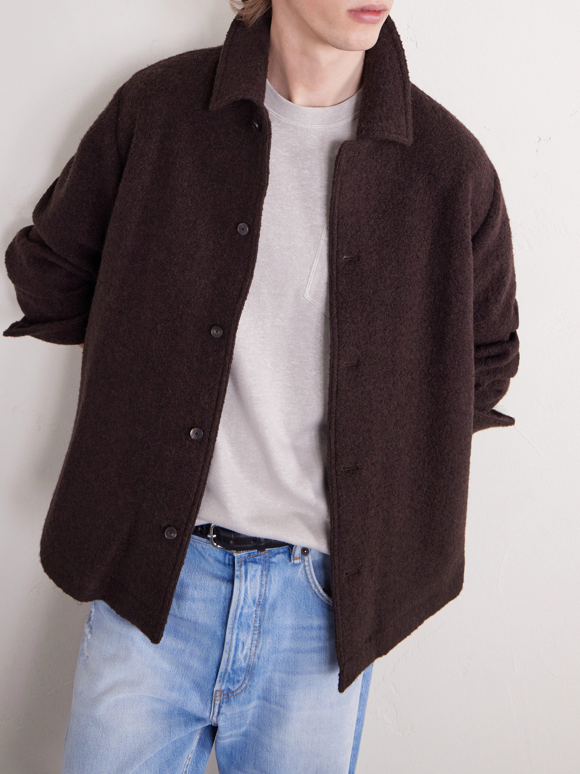 Mr P. - Linen And Organic Cotton-Blend T-Shirt