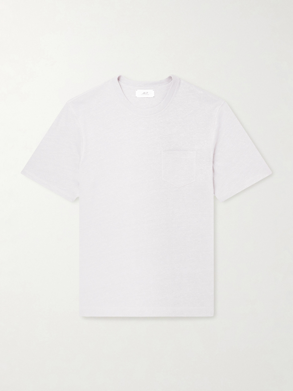 MR P. Linen and Organic Cotton-Blend T-Shirten