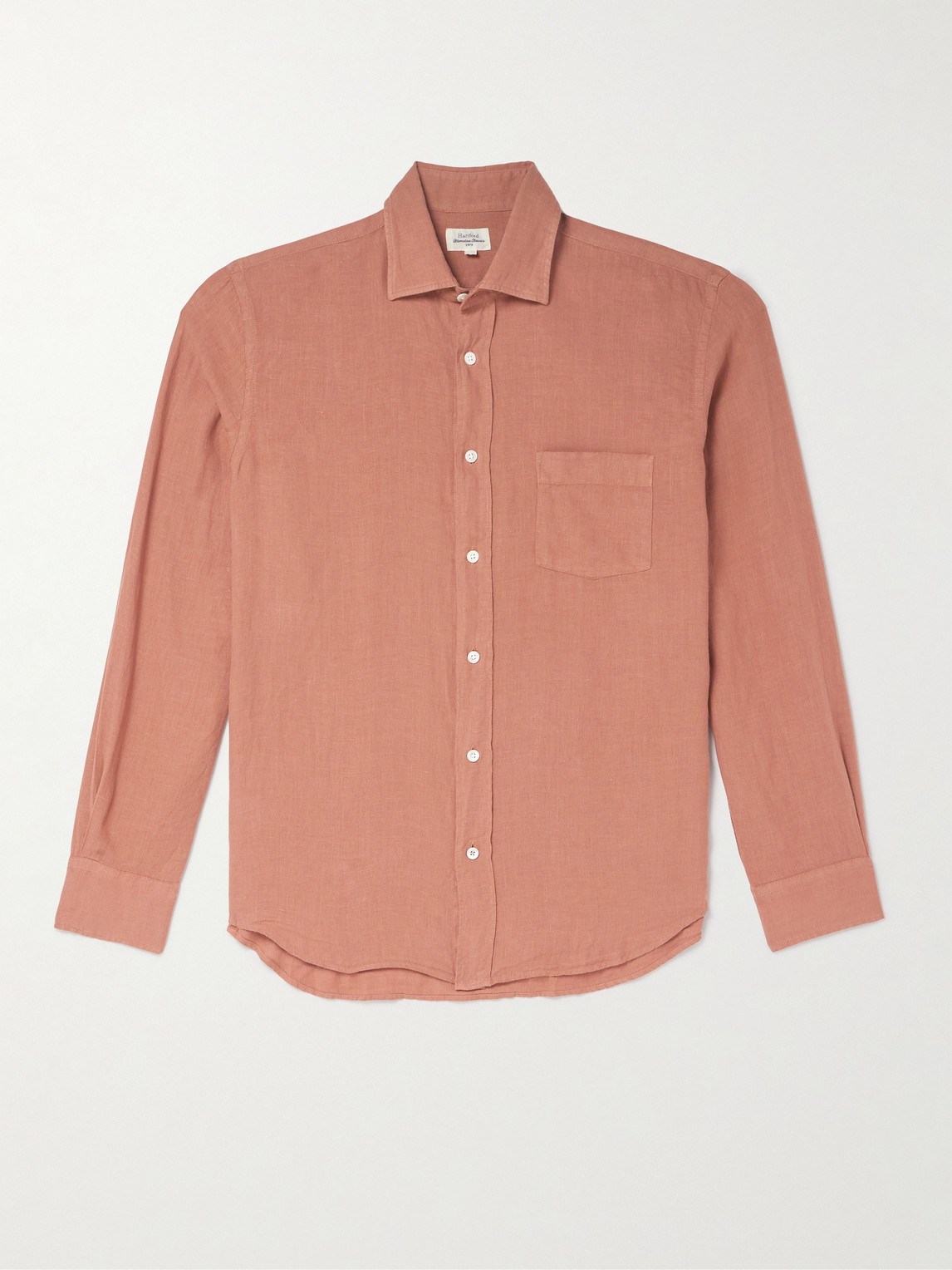 Hartford Paul Pat Linen Shirt In Pattern