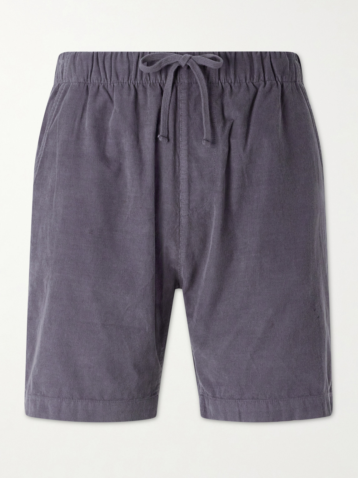 Hartford Straight-Leg Cotton-Corduroy Shorts IT 46