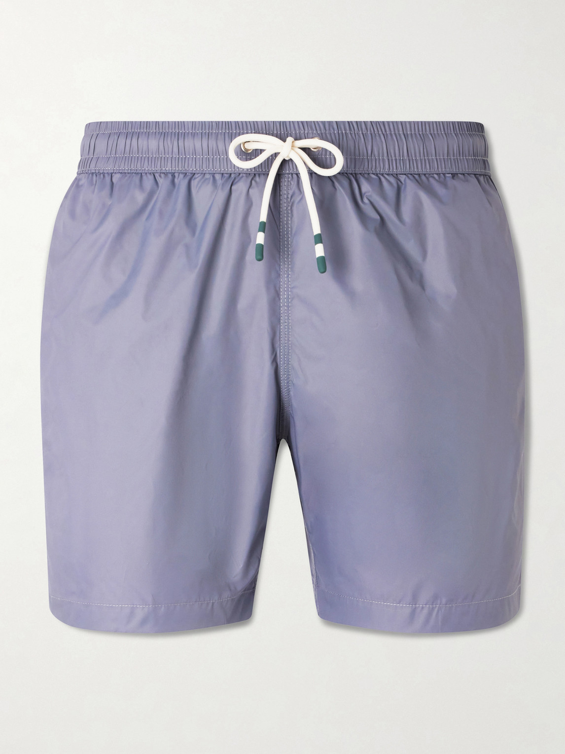 Hartford Straight-leg Mid-length Recycled Swim Shorts In Blue
