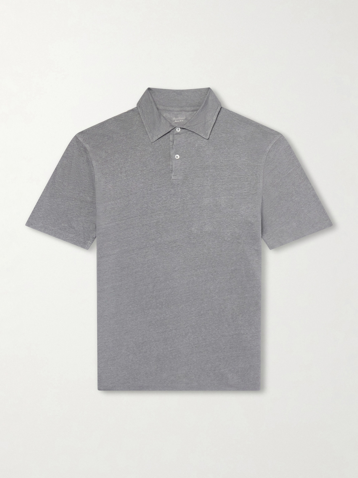 Hartford Knitted Linen Polo Shirten