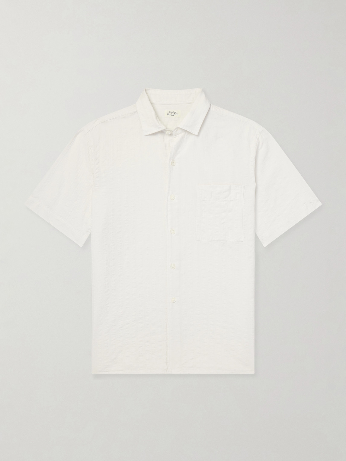 Hartford Pedro Cotton Shirt In Neutral