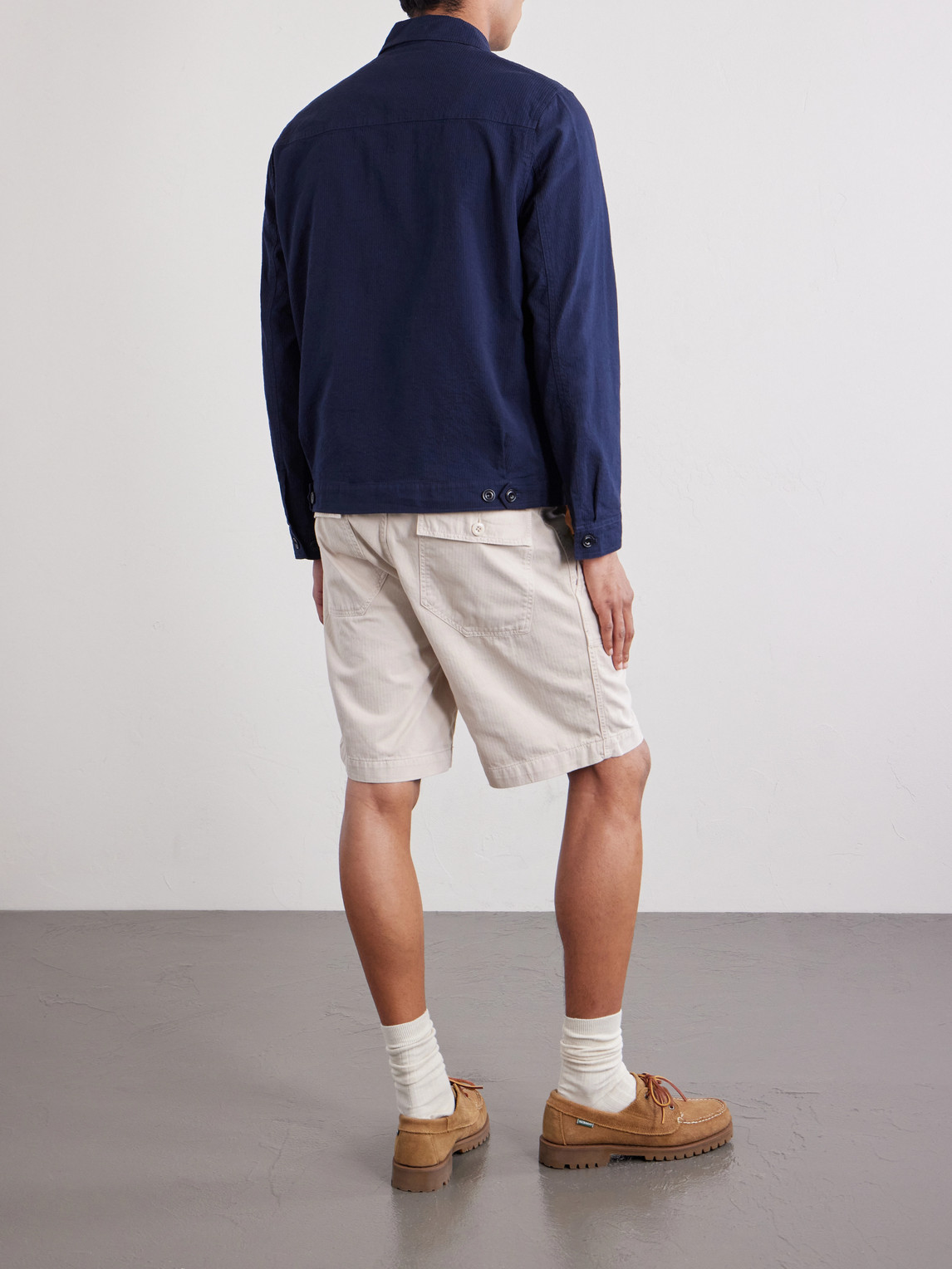  Hartford - Danny Cotton Jacket - Men - Blue - It 48 
