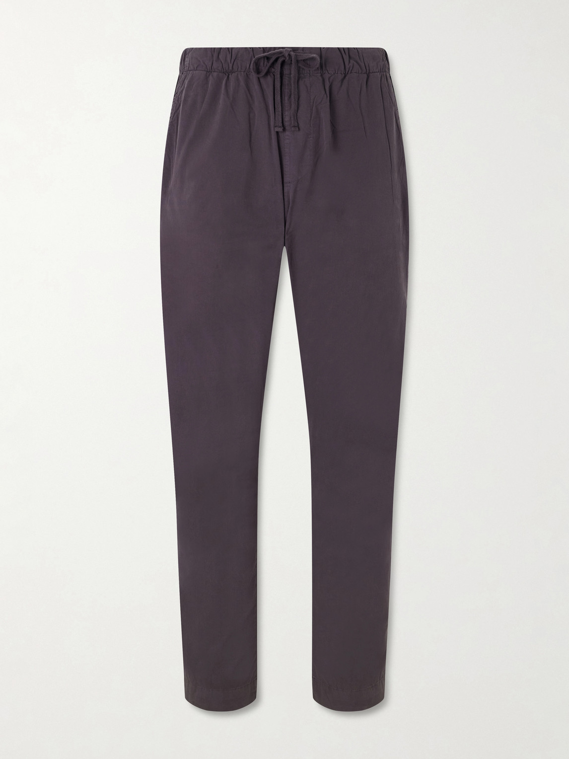 Hartford Joggy Straight-leg Cotton Trousers In Blue
