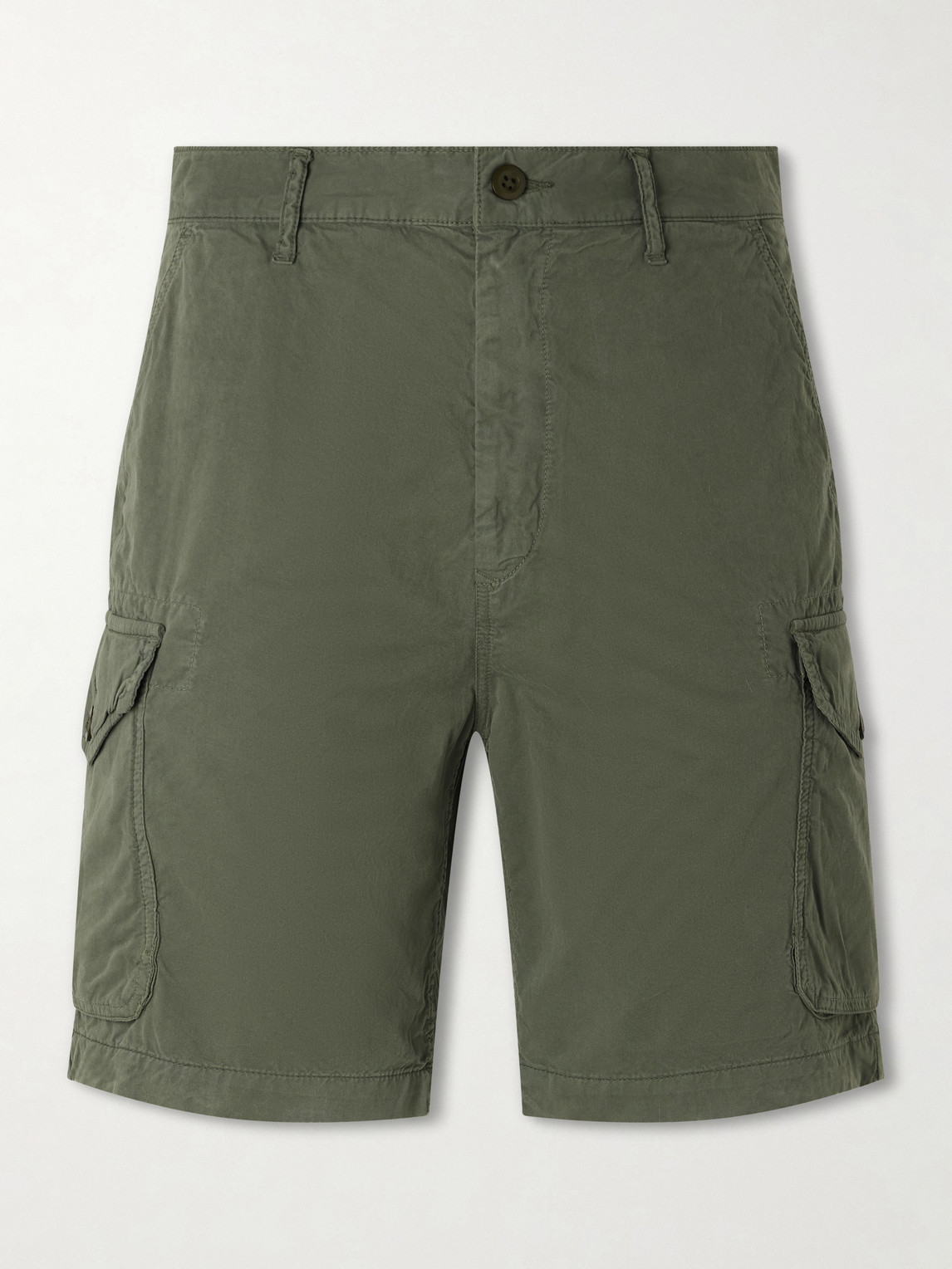 Hartford Battle Straight-Leg Cotton Shorts IT 54