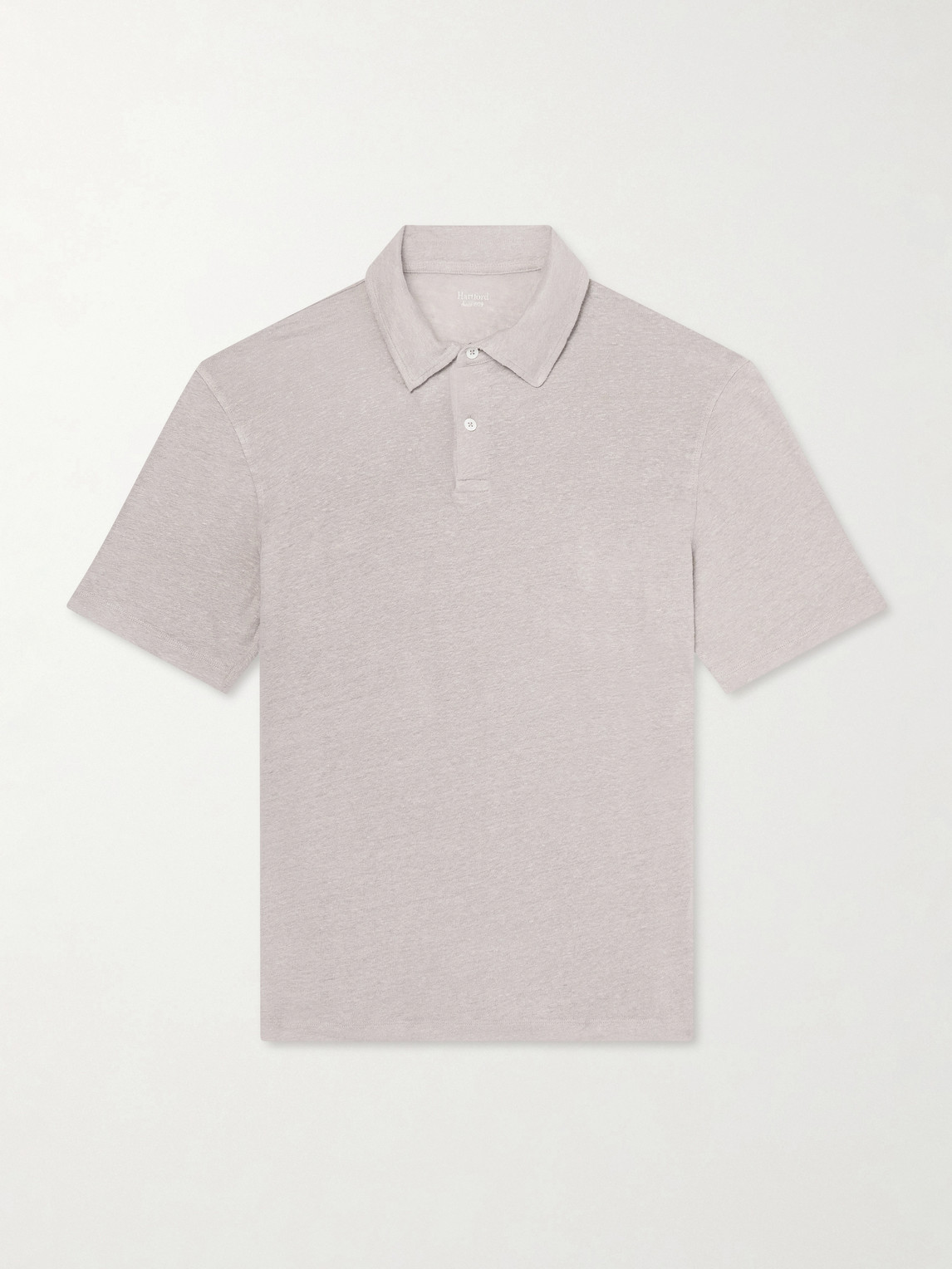 Hartford Knitted Linen Polo Shirten