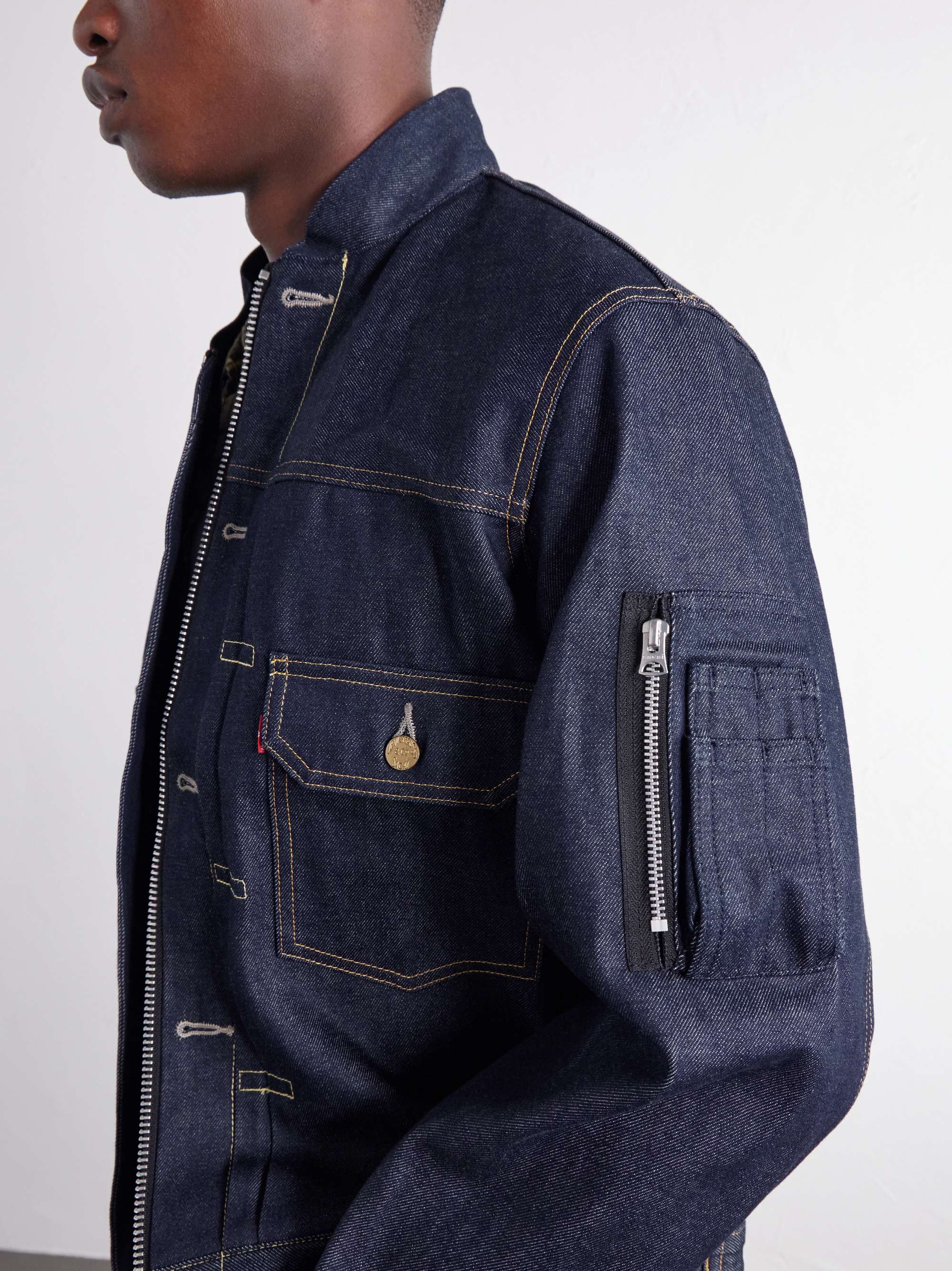 SACAI + Levi's Denim Jacket for Men | MR PORTER