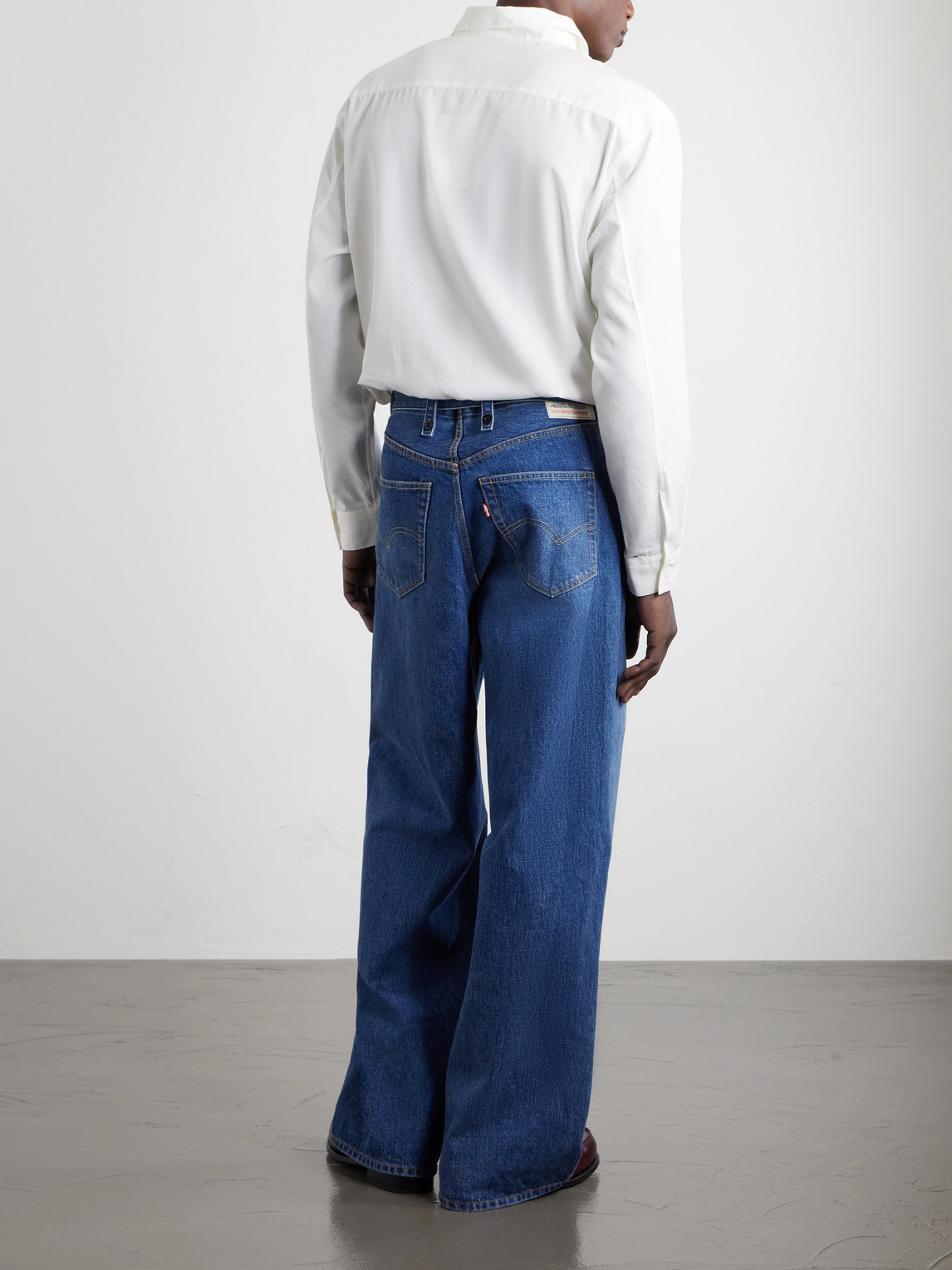 Levi'S Wide-Leg Belted Jeans