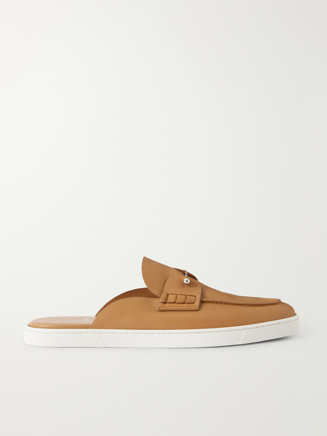 Christian Louboutin Chanme Embellished Leather Mules EU 41