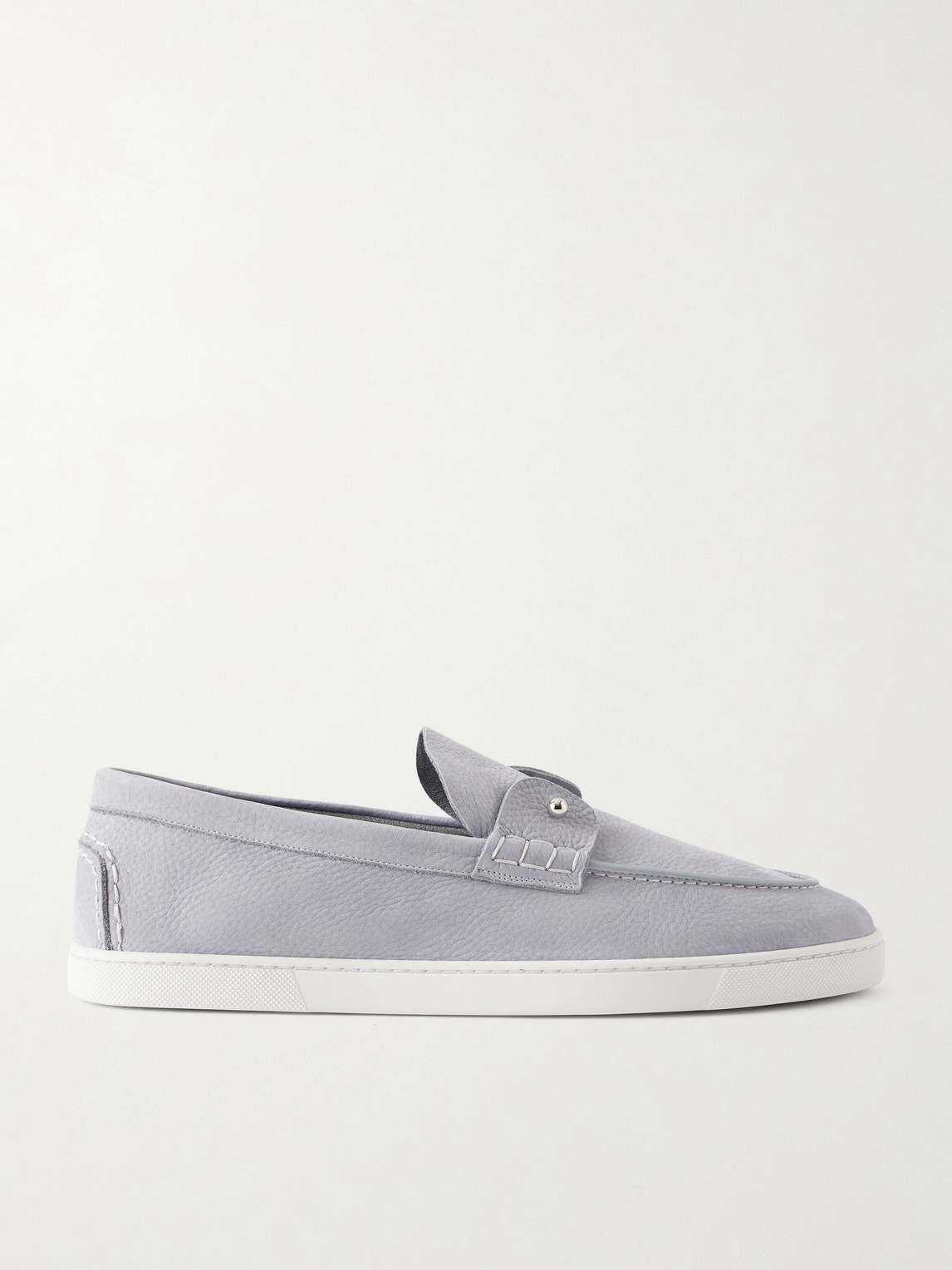 Christian Louboutin Chambeliboat Full-Grain Leather Loafers EU 42