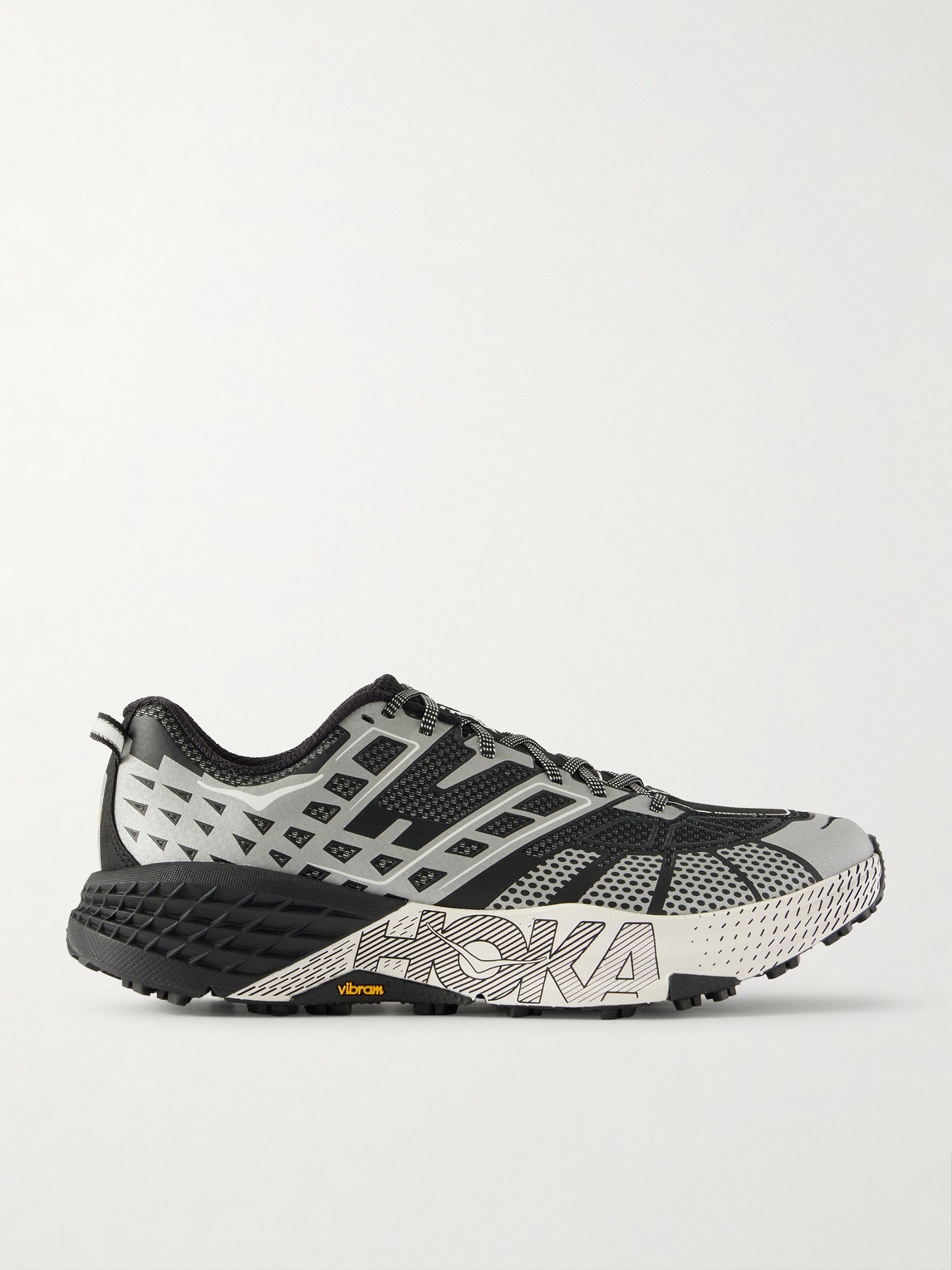 Hoka Speedgoat 2 Rubber and Ripstop-Trimmed Mesh Sneakers US 13