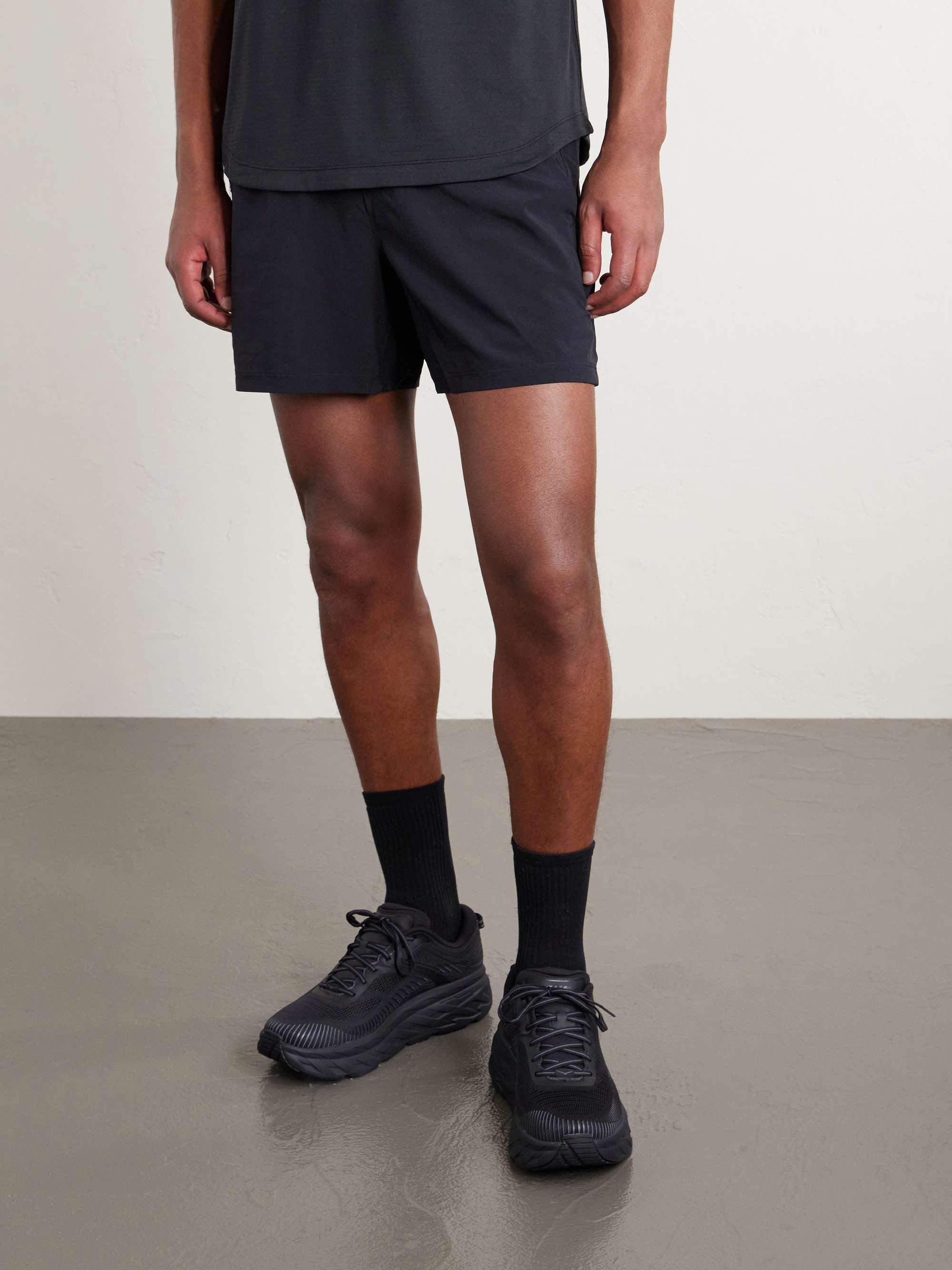 HOKA Bondi 7 Rubber-Trimmed Mesh Running Sneakers