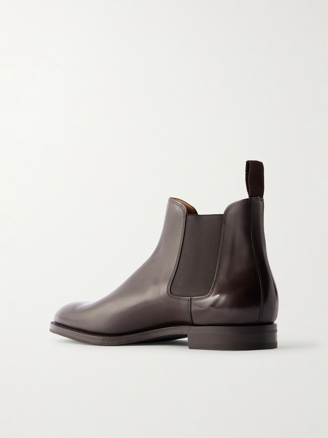 John Lobb Lawry Leather Chelsea Boots In Brown