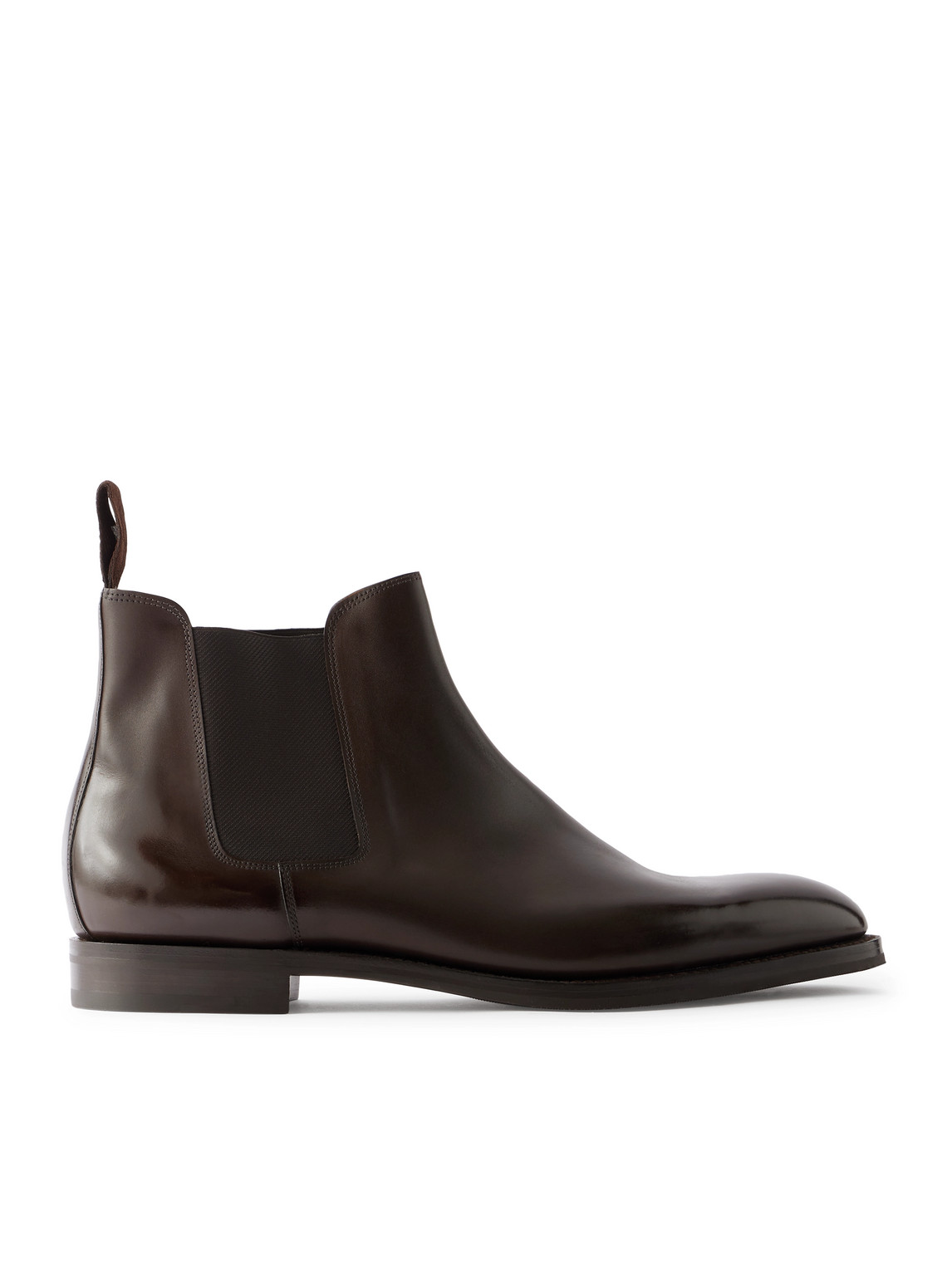 John Lobb Lawry Leather Chelsea Boots In Brown
