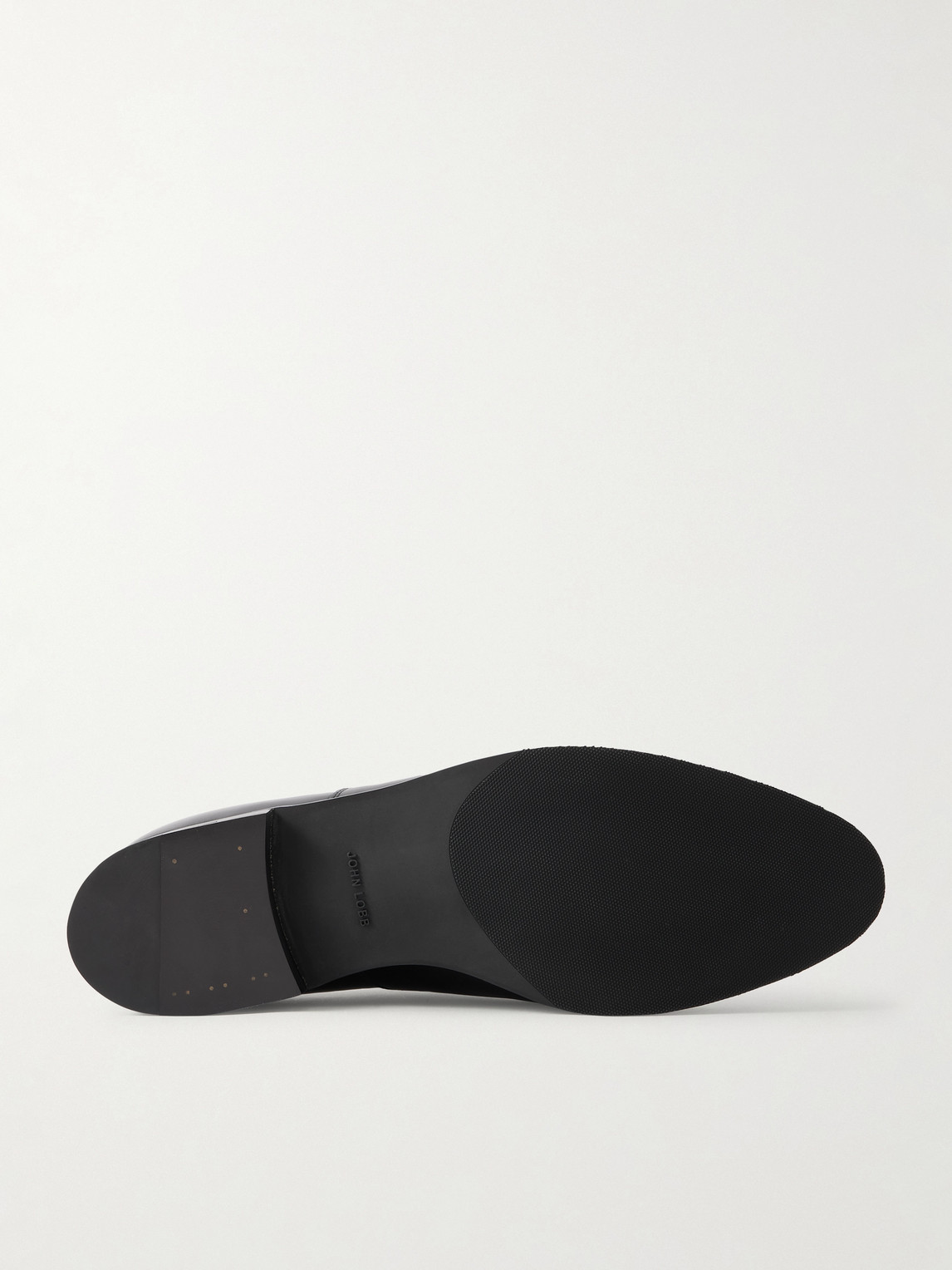 John Lobb City Ii Leather Oxford Shoes In Black