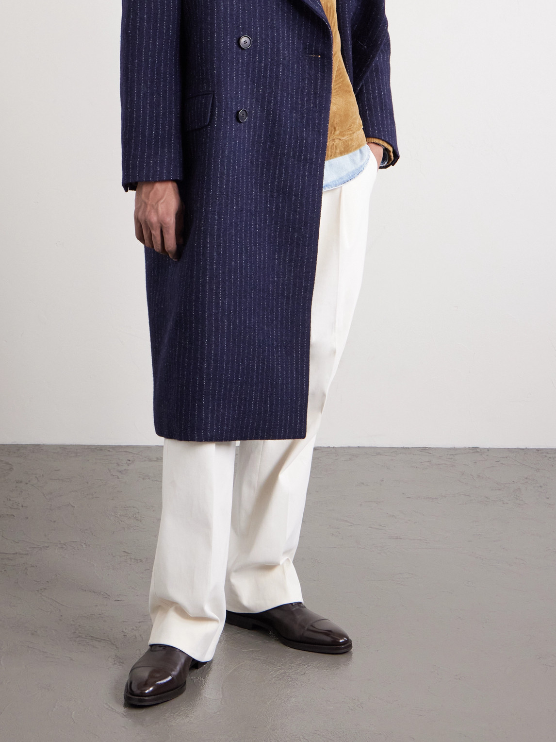 John Lobb City Ii Leather Oxford Shoes In Brown