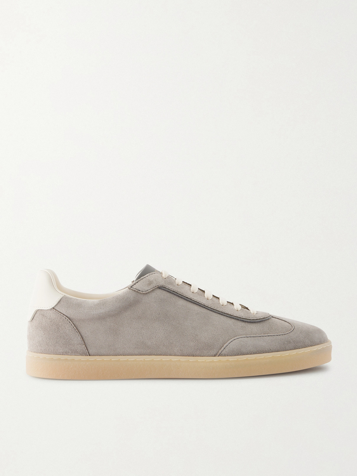 Brunello Cucinelli Coda Di Rondine Suede Sneakers - Men