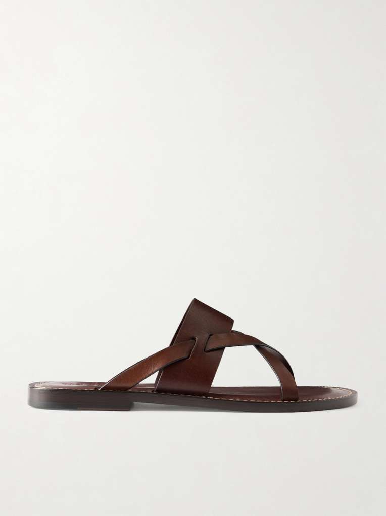 Brunello Cucinelli — Leather Sandals