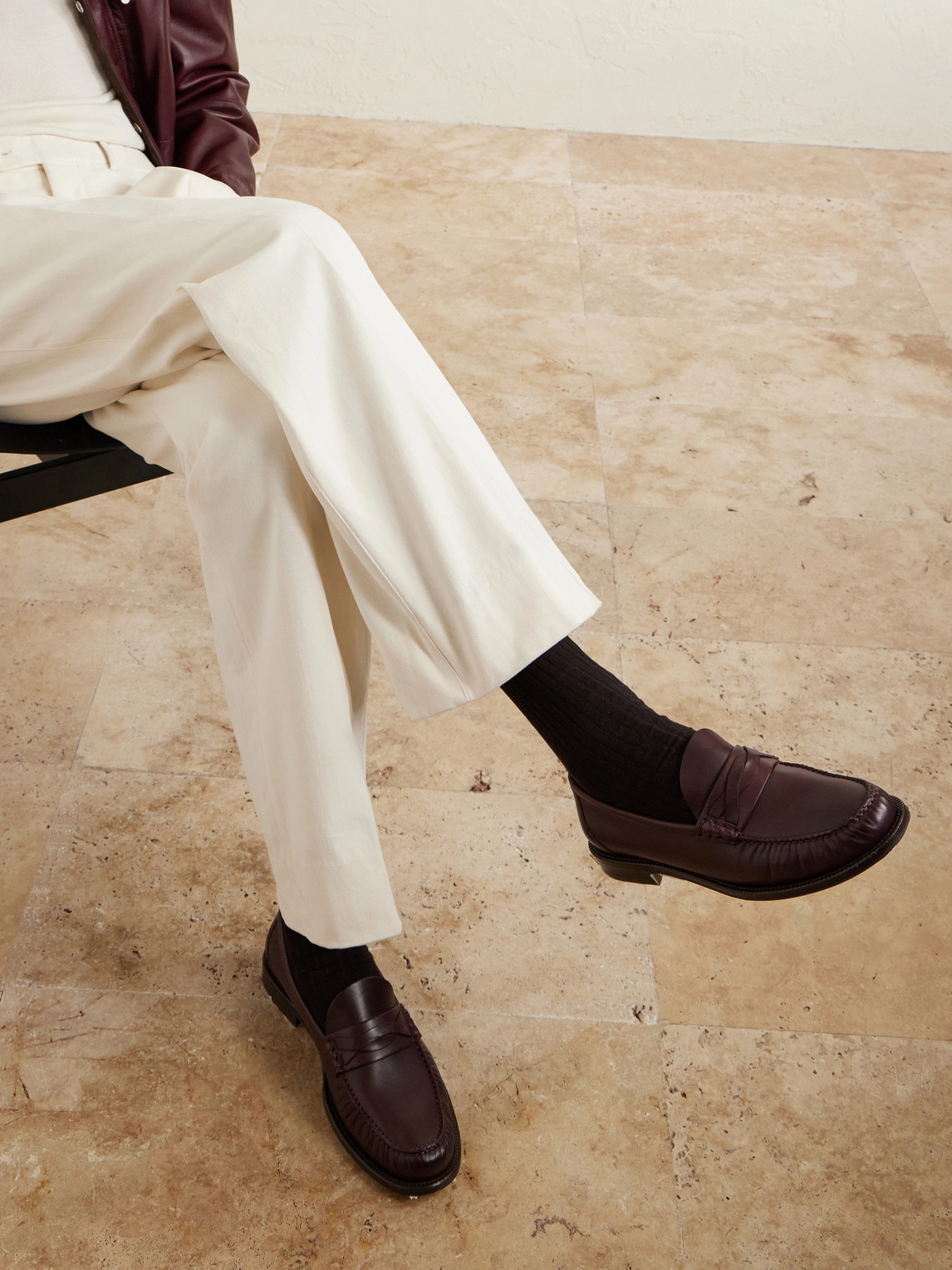 Brunello Cucinelli Leather Loafers EU 43