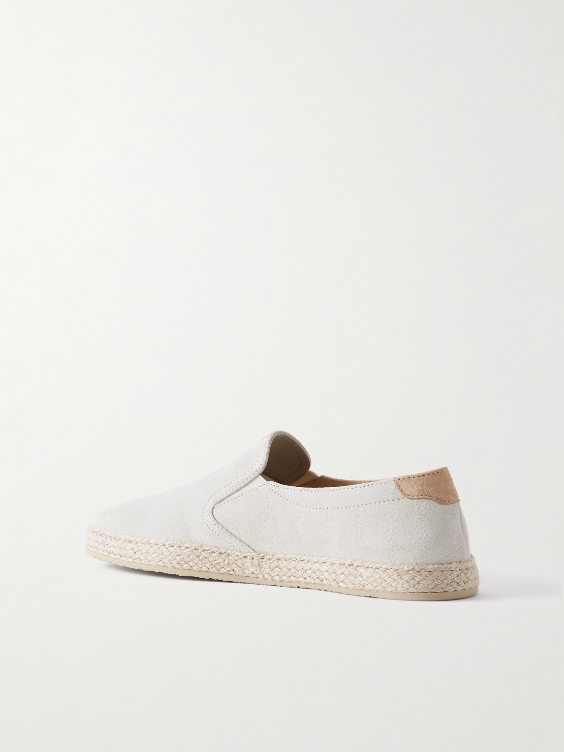  Brunello Cucinelli - Suede Espadrilles - Men - White - Eu 41 