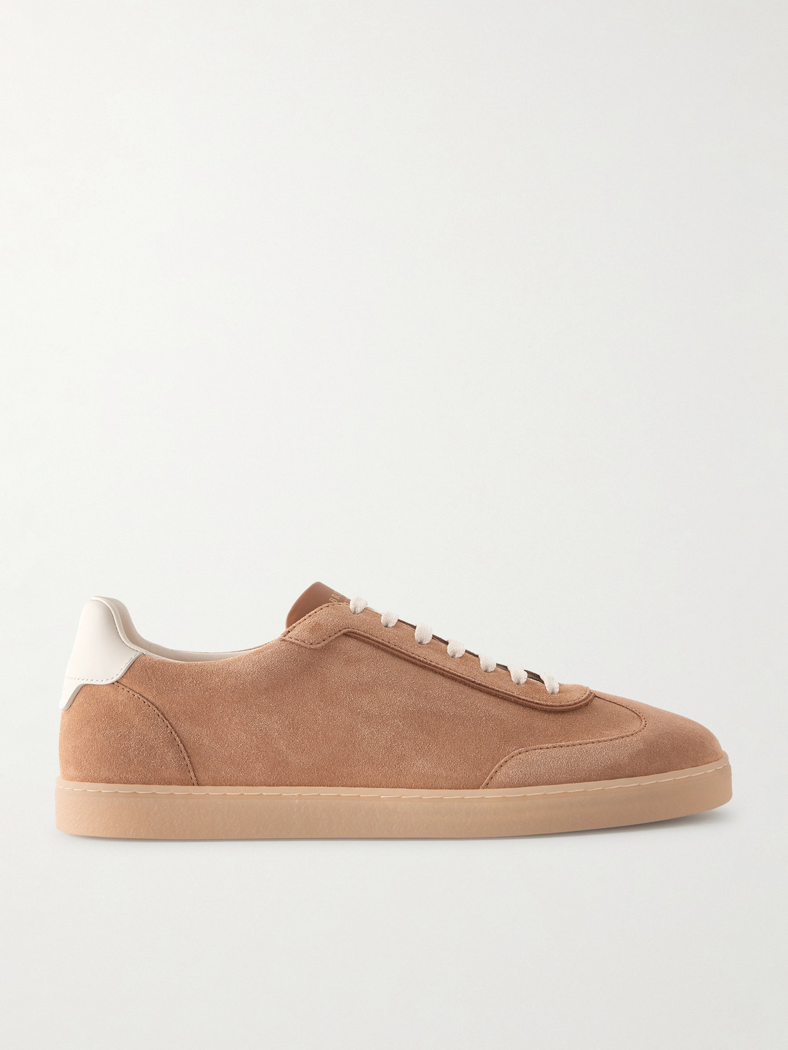 Brunello Cucinelli Coda di Rondine Suede Sneakers - Men