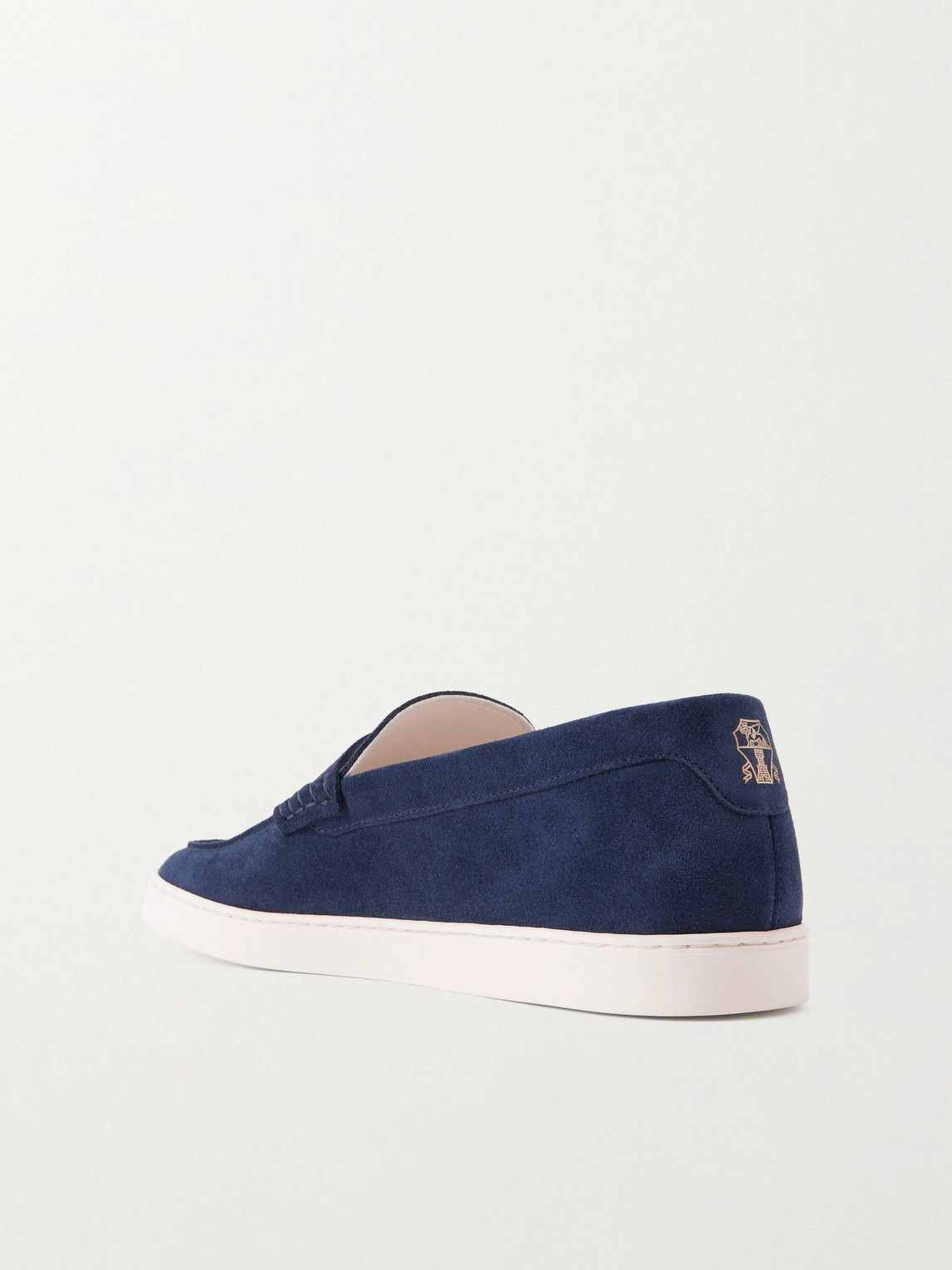 Suede Penny Loafers