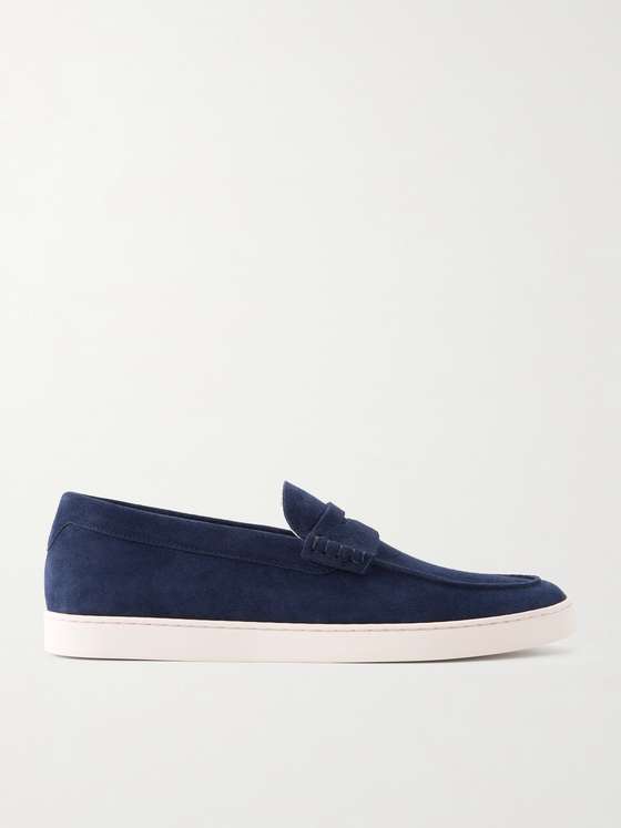 Brunellocucinelli Suede Penny Loafers