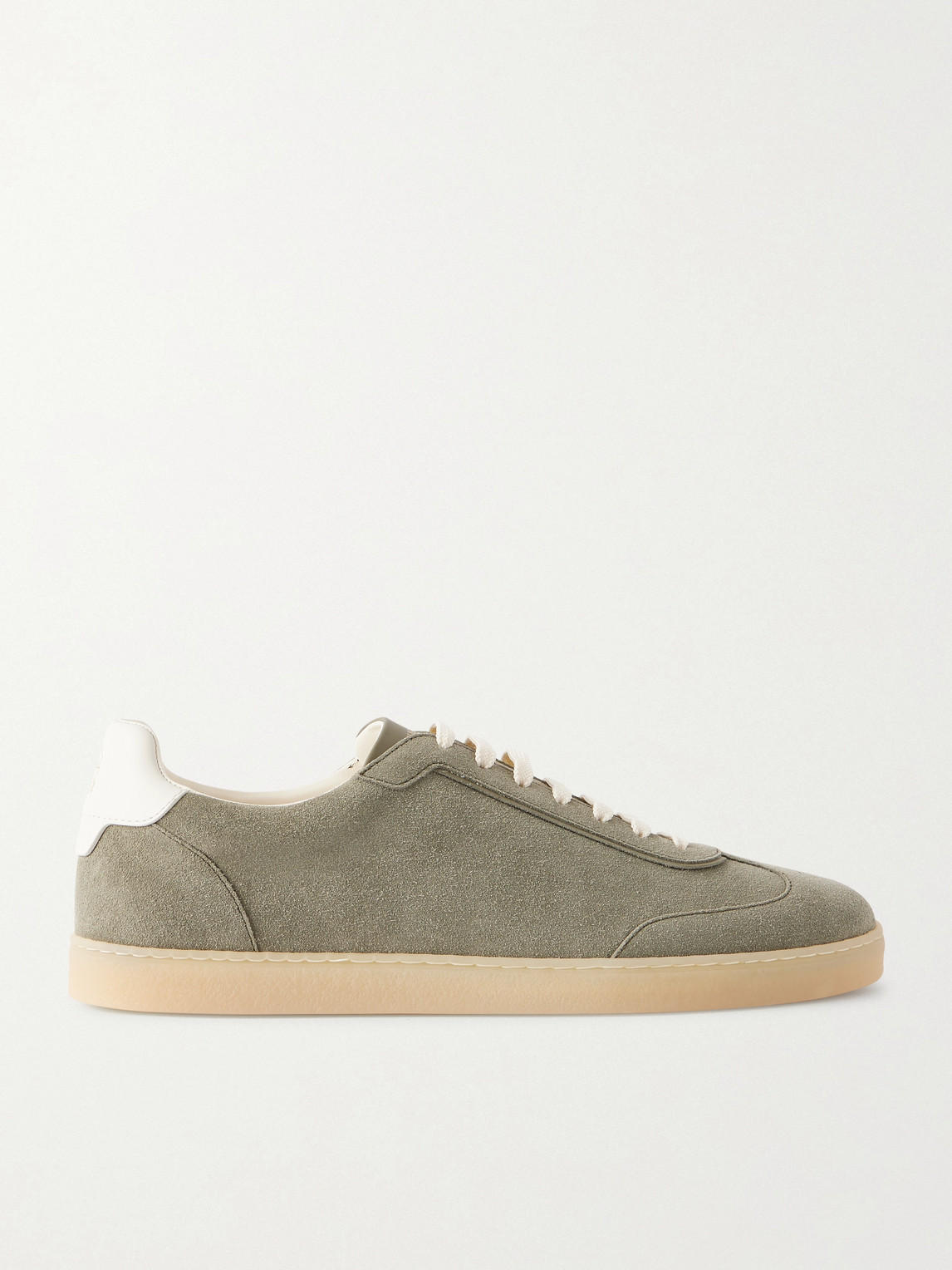 Brunello Cucinelli Coda Di Rondine Suede Sneakers - Men