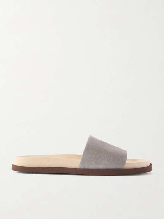 Brunellocucinelli Suede Slides