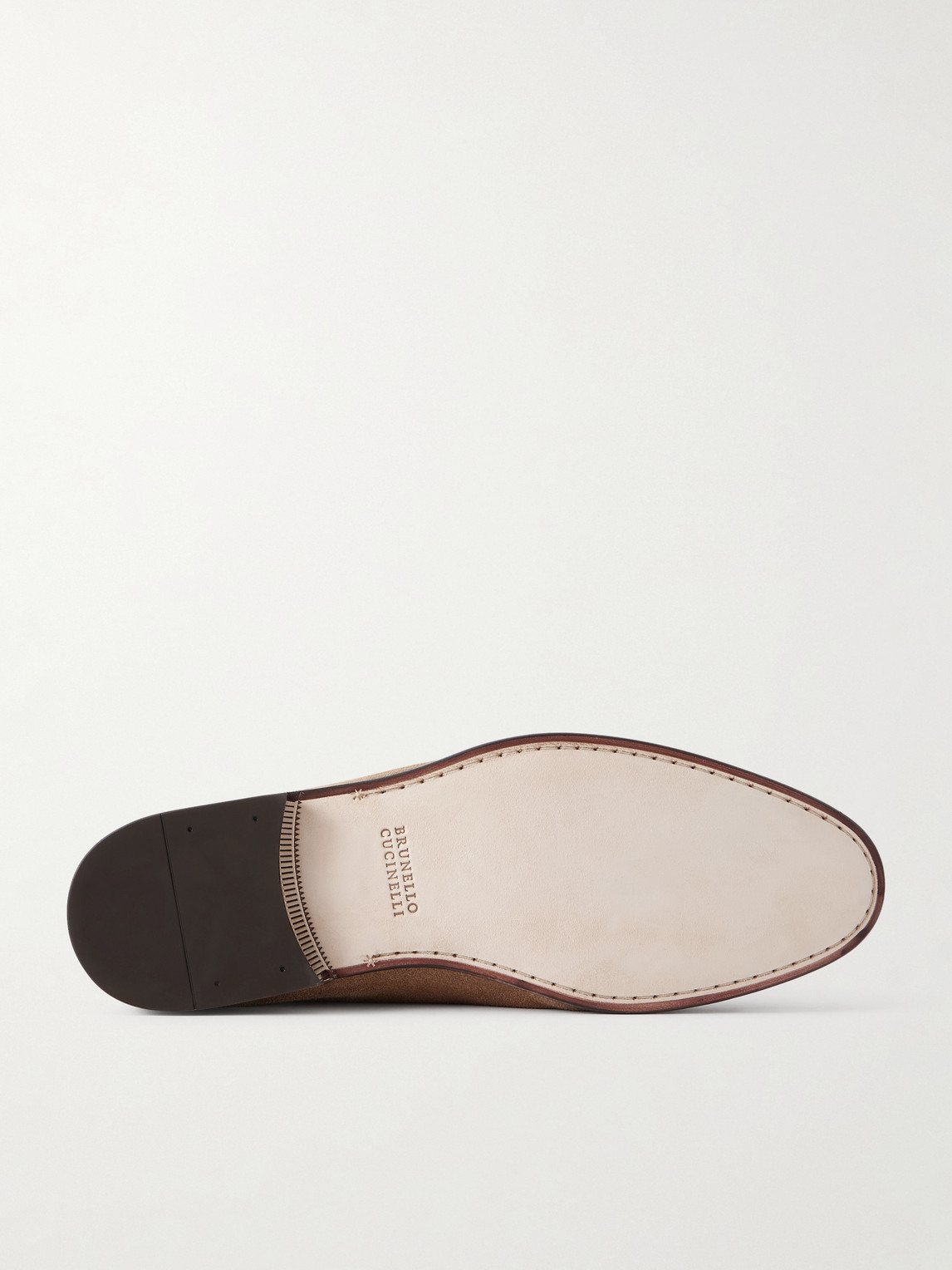  Brunello Cucinelli - Suede Loafers - Men - Neutrals - Eu 42 