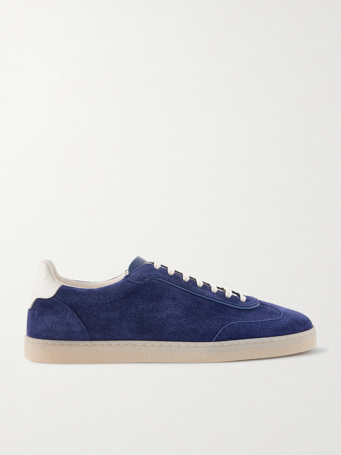 Brunello Cucinelli Coda di Rondine Suede Sneakers - Men