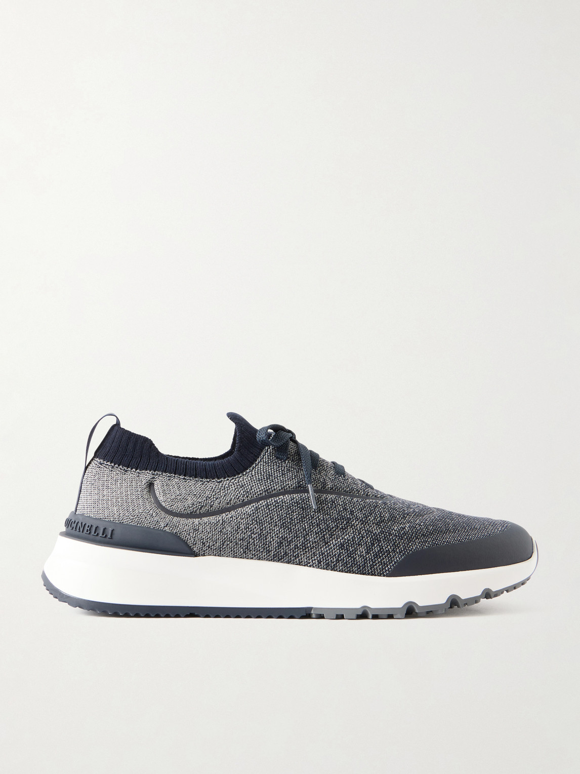 Brunello Cucinelli Stretch-Knit Sneakers - Men